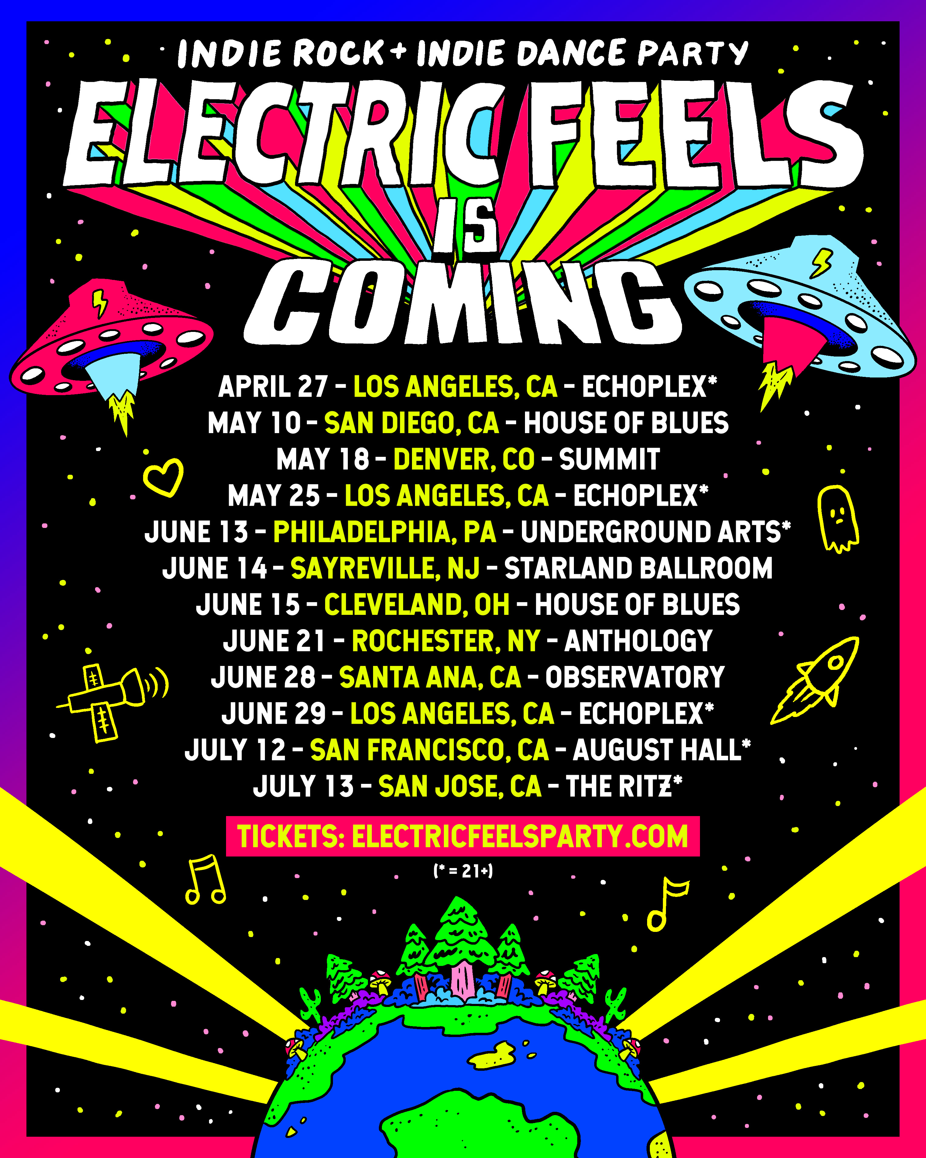 Electric Feels at Observatory