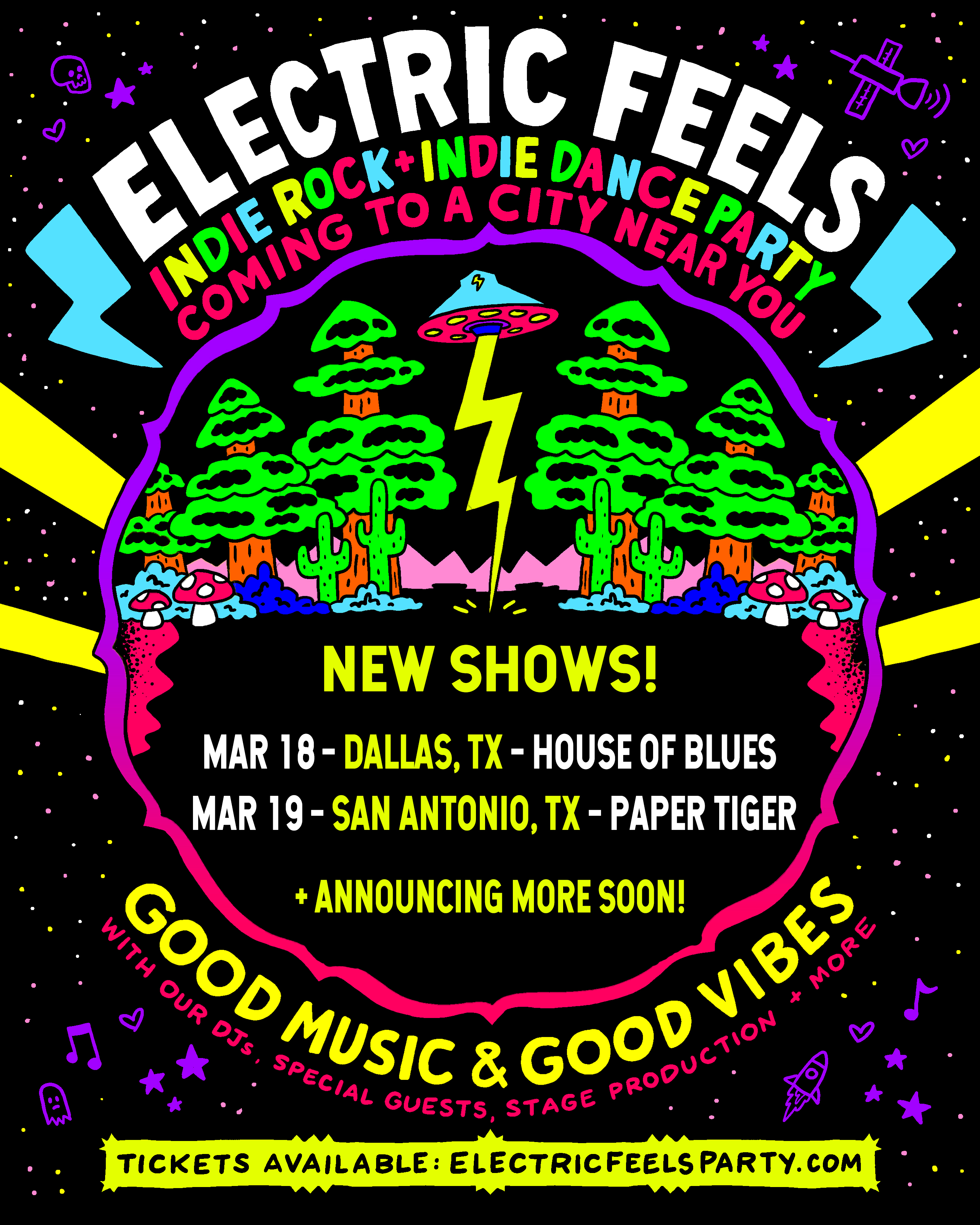 Electric Feels at House of Blues