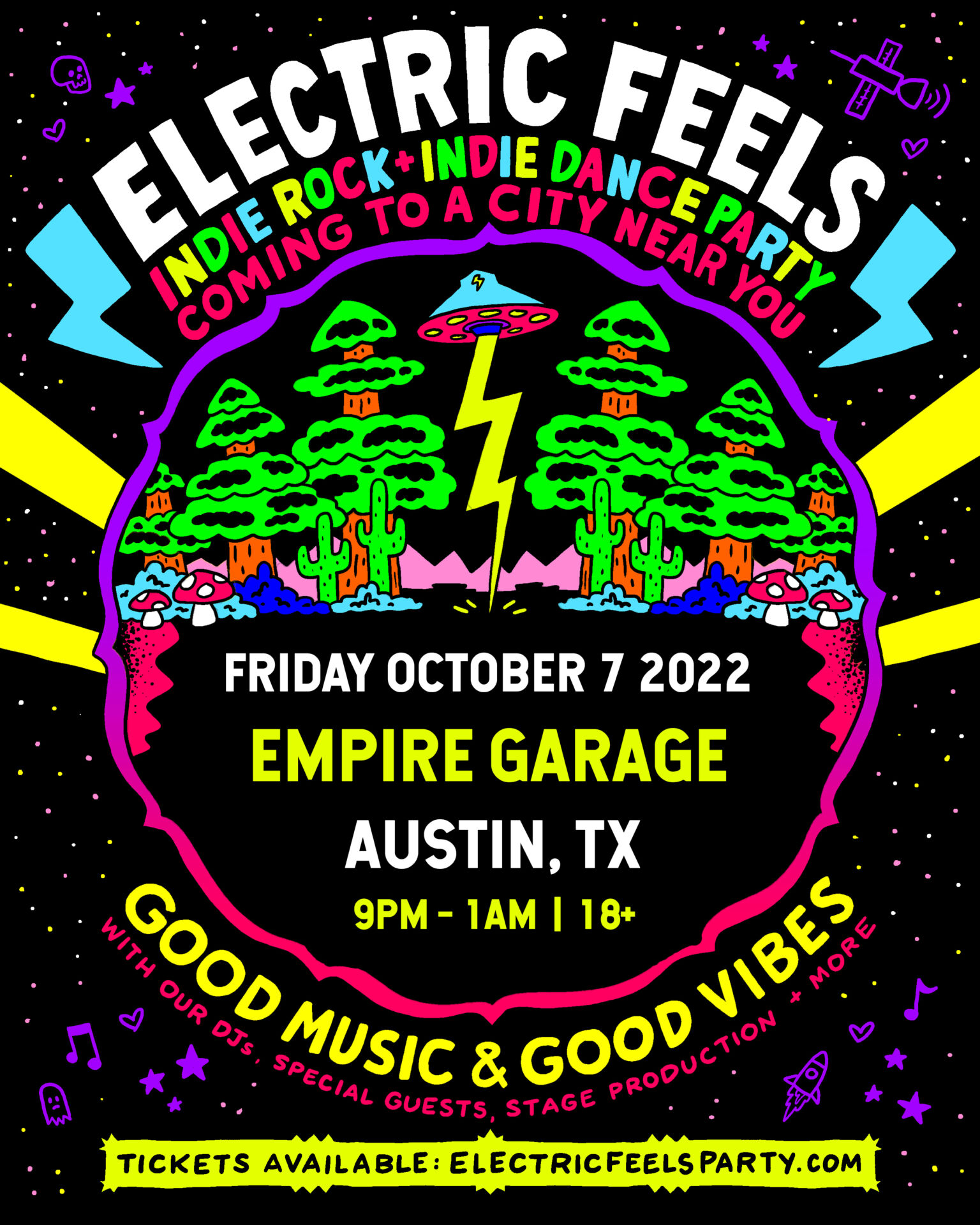 Electric Feels at Empire Garage