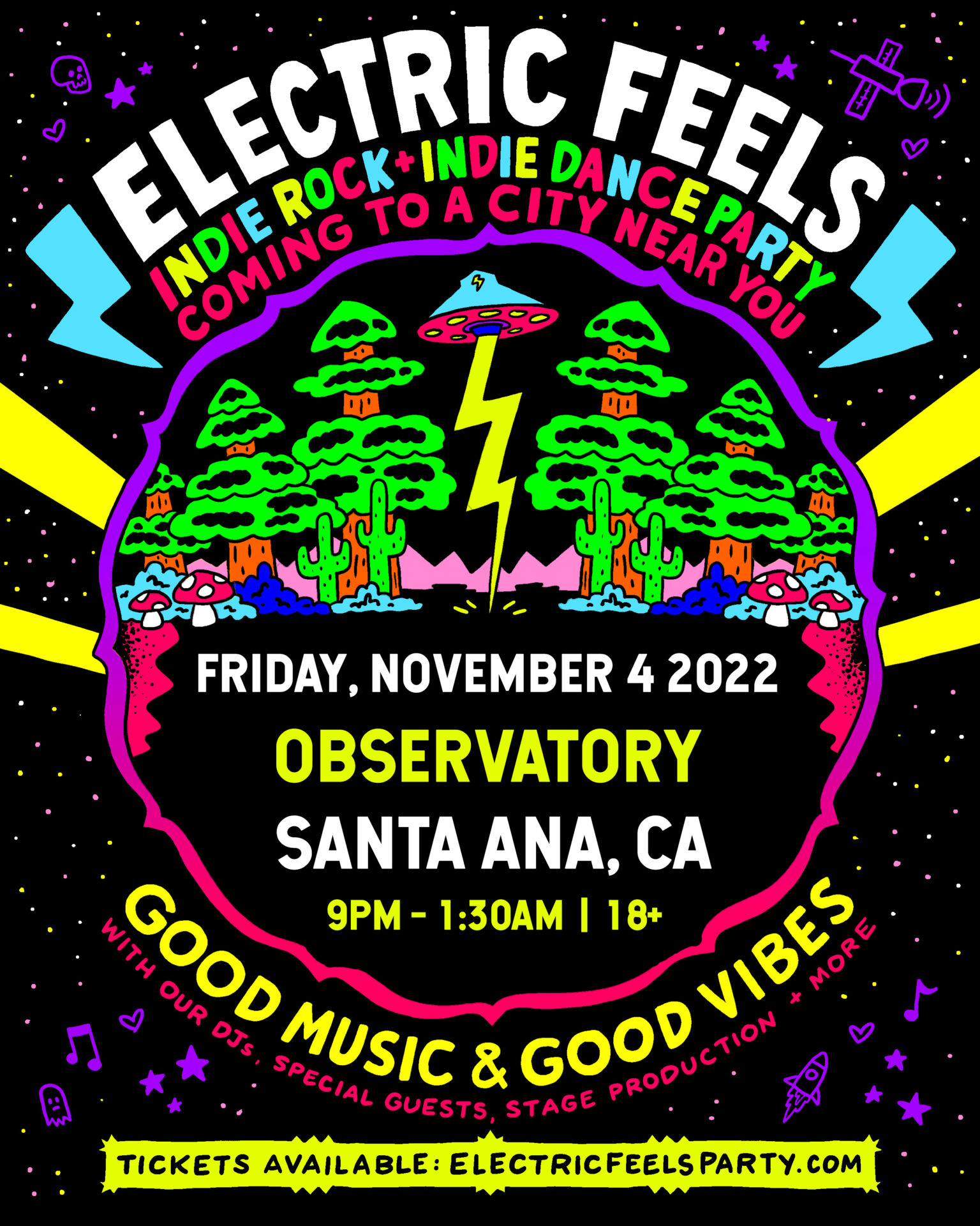 Electric Feels at Observatory