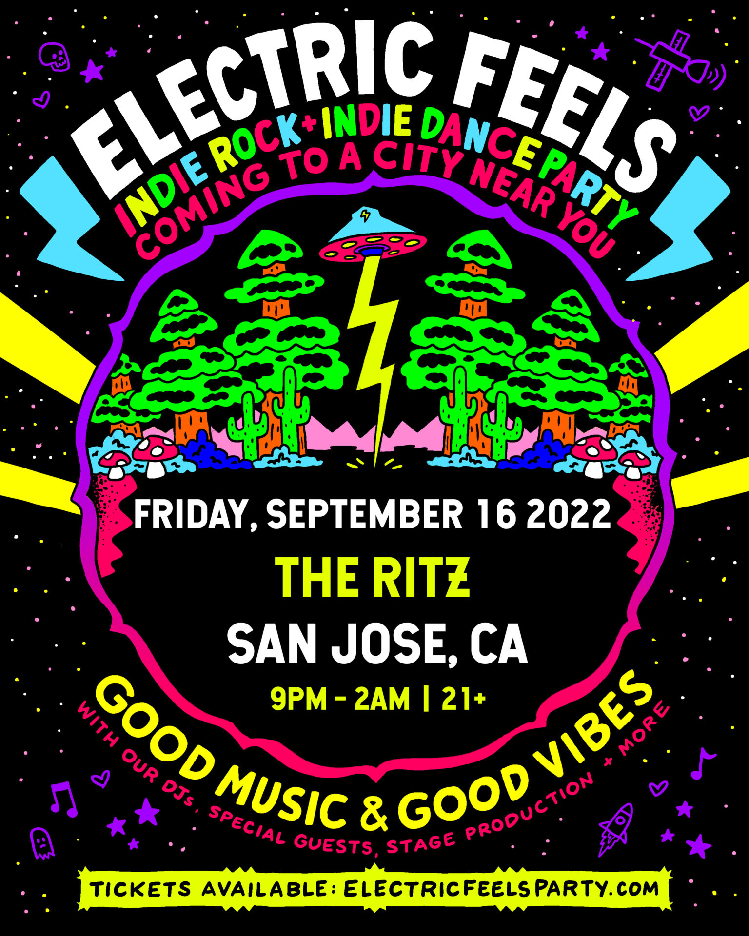 Electric Feels at The Ritz