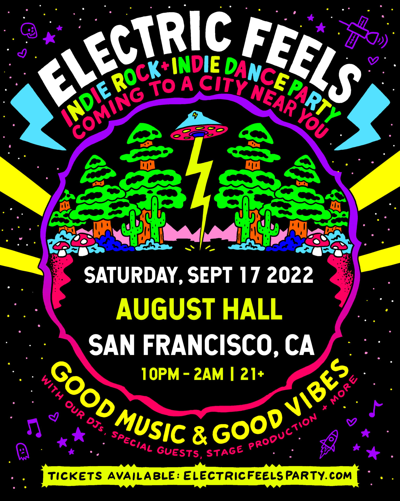 Electric Feels at August Hall