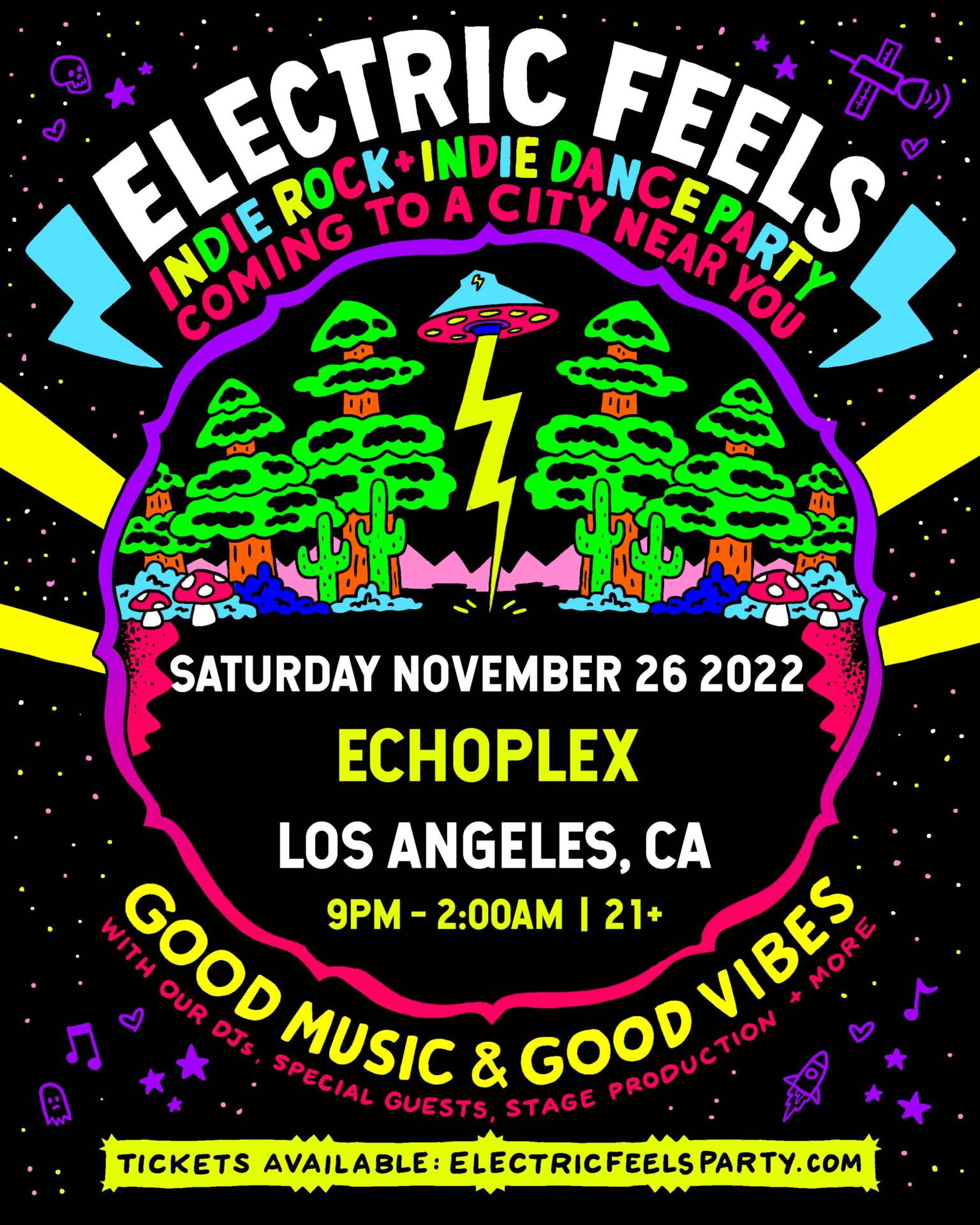 Electric Feels at Echoplex