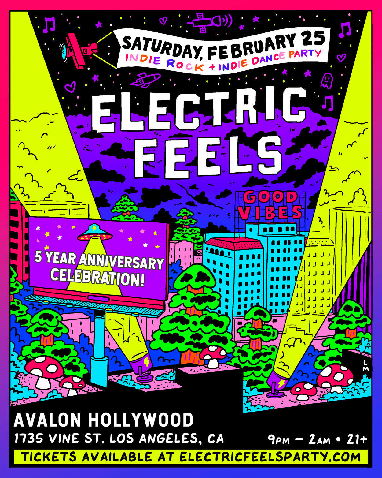 Electric Feels at Avalon Hollywood