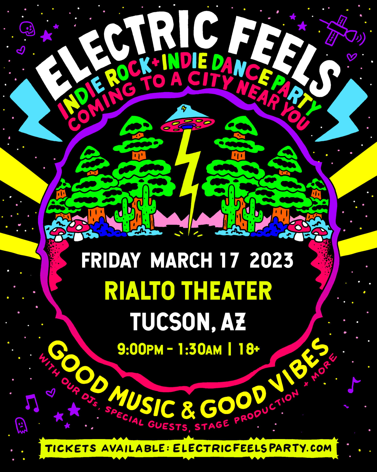 Electric Feels at Rialto Theater