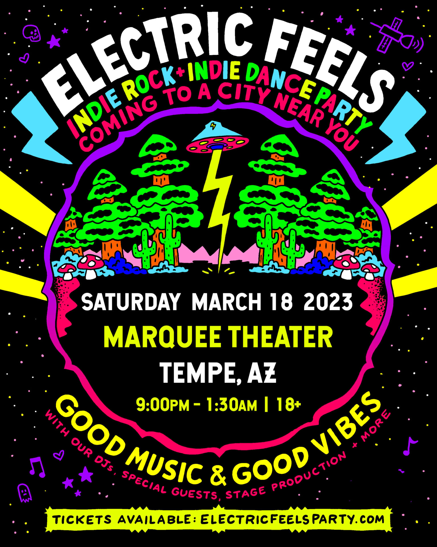 Electric Feels at Marquee Theater