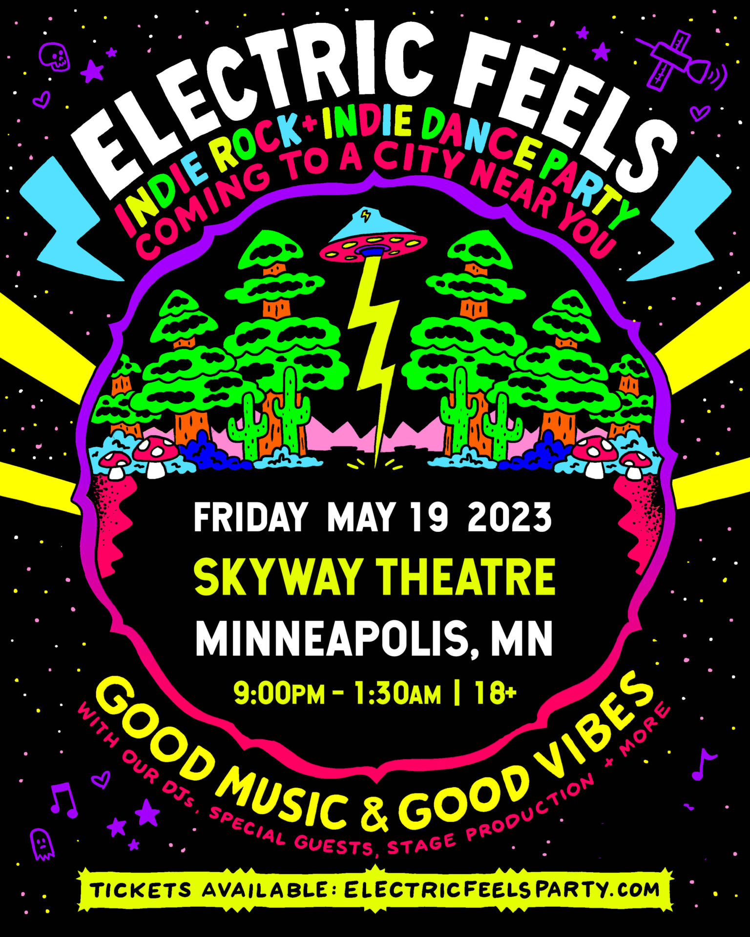 Electric Feels at The Lyric @ Skyway Theatre