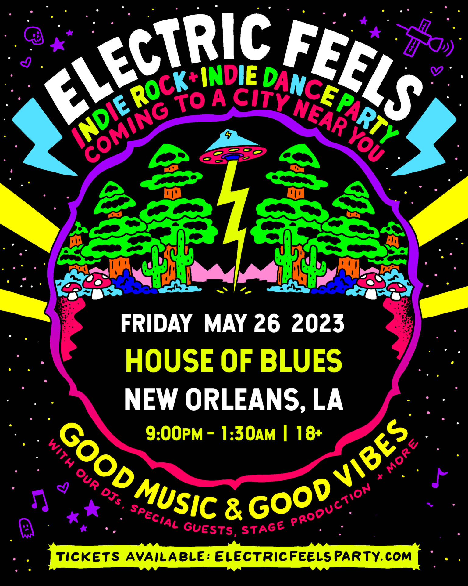 Electric Feels at House of Blues