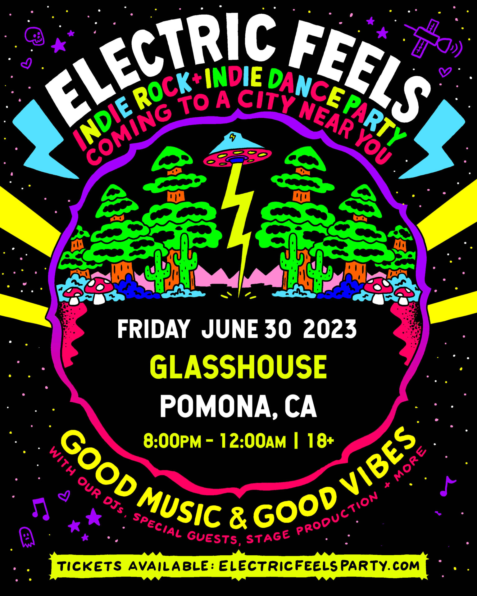 Electric Feels at Glasshouse