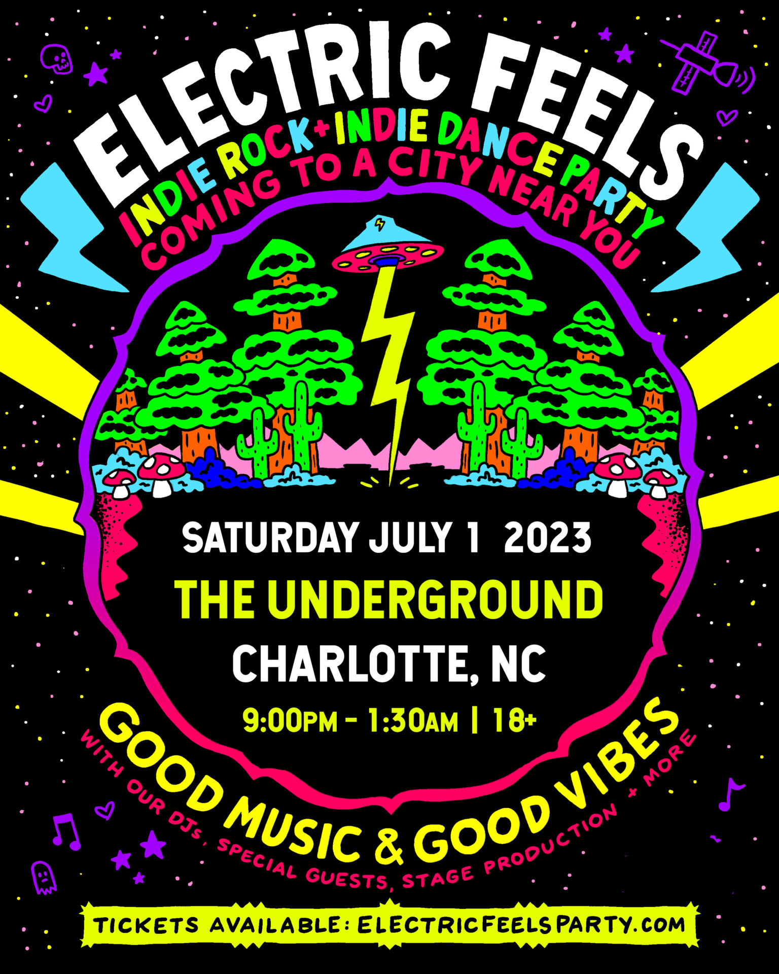 Electric Feels at The Underground