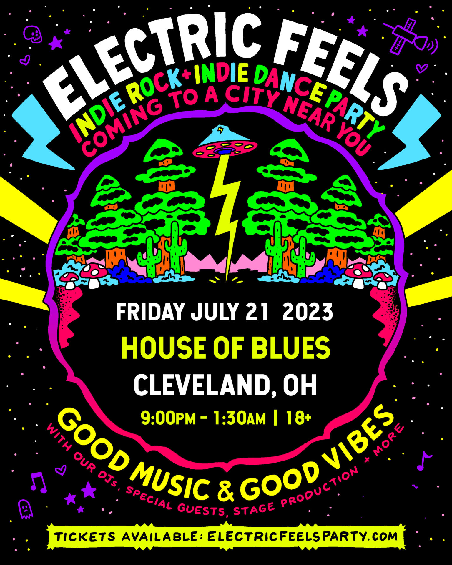 Electric Feels at House of Blues