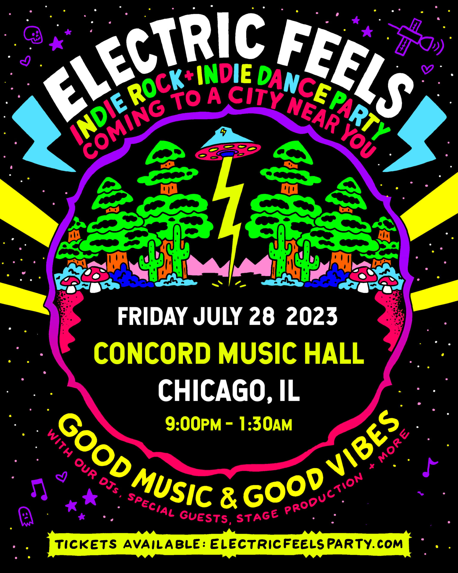 Electric Feels at Concord Music Hall