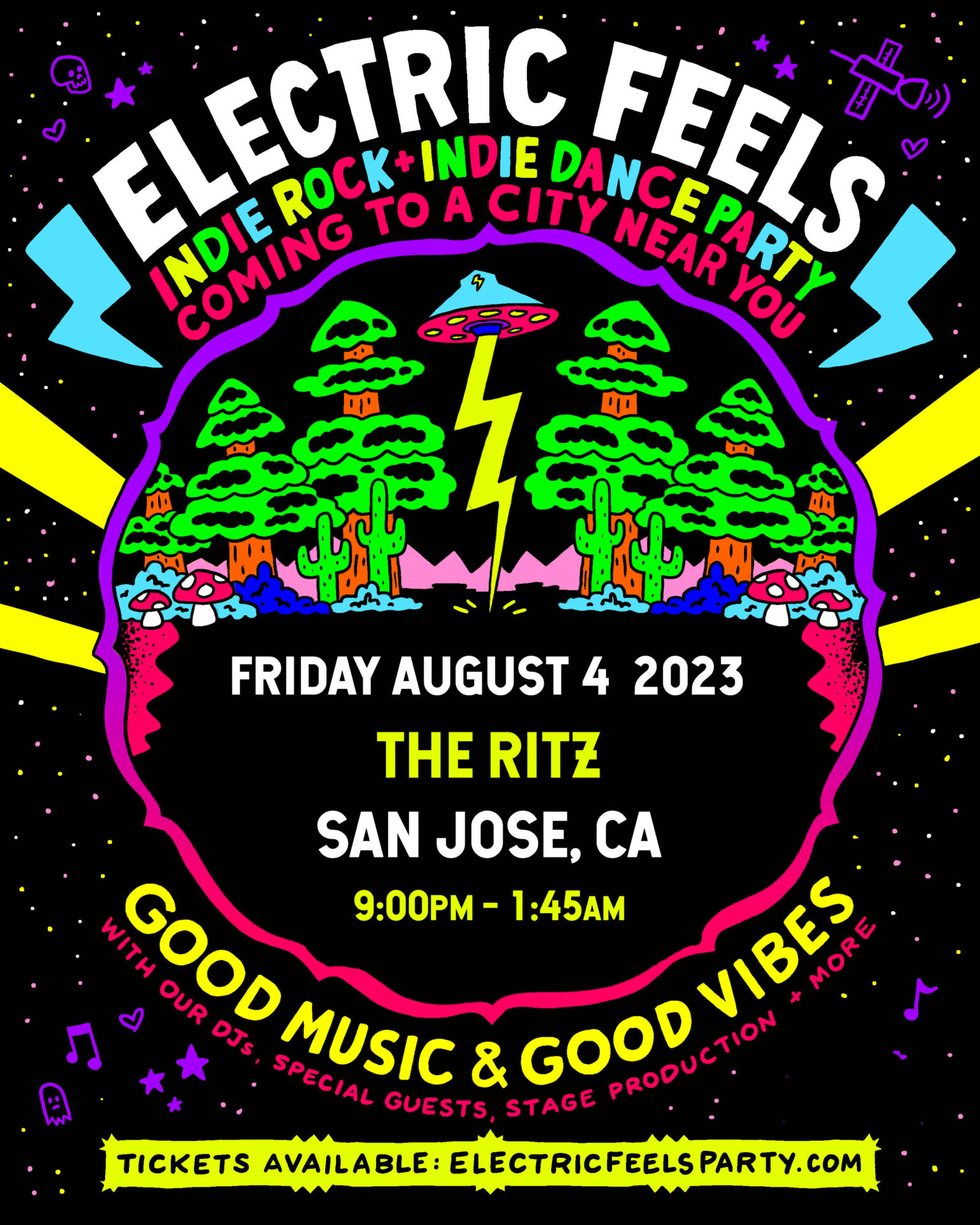 Electric Feels at The Ritz