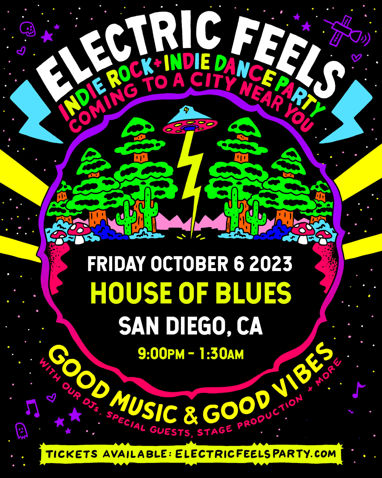 Electric Feels at House of Blues