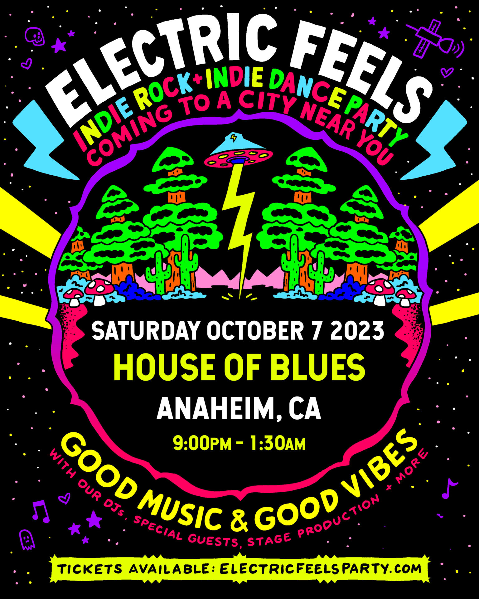 Electric Feels at House of Blues