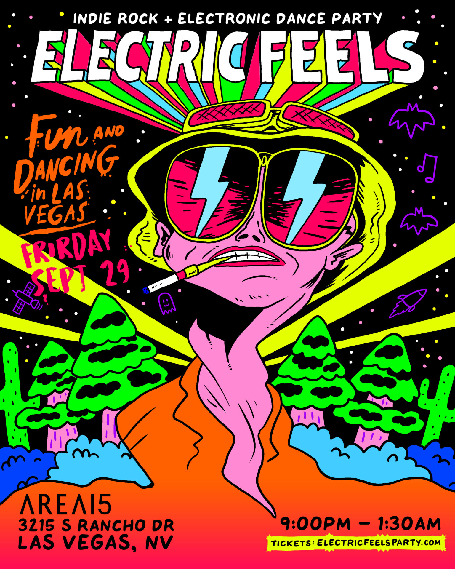 Electric Feels at AREA15