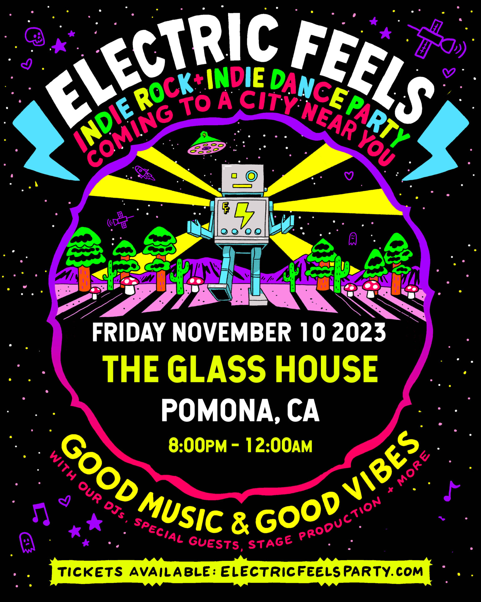 Electric Feels at The Glass House