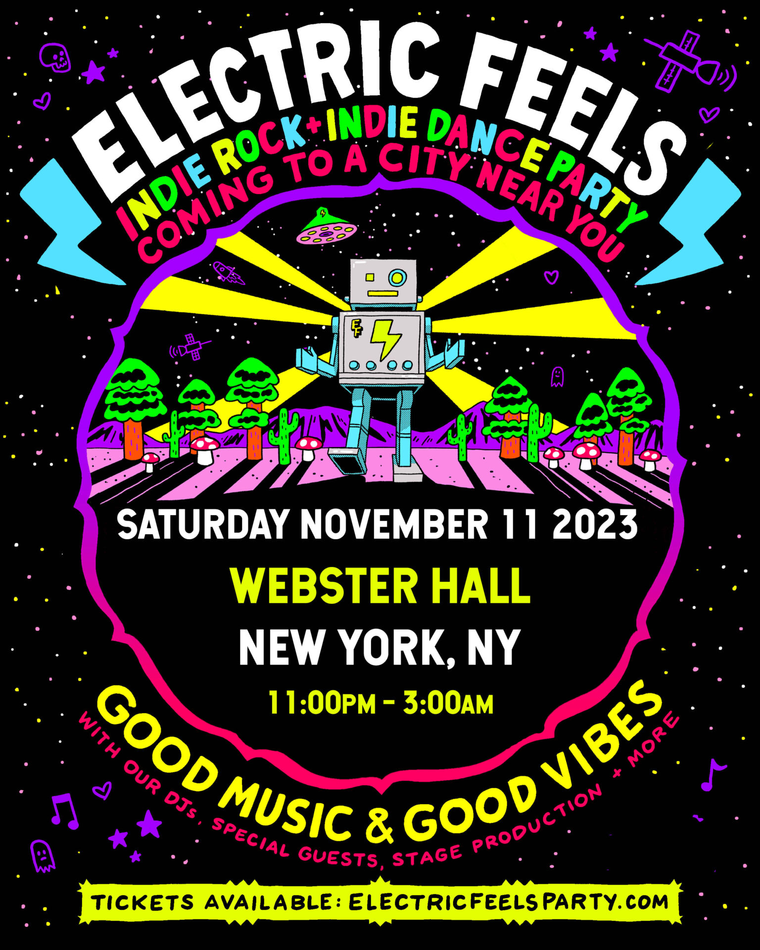 Electric Feels at Webster Hall