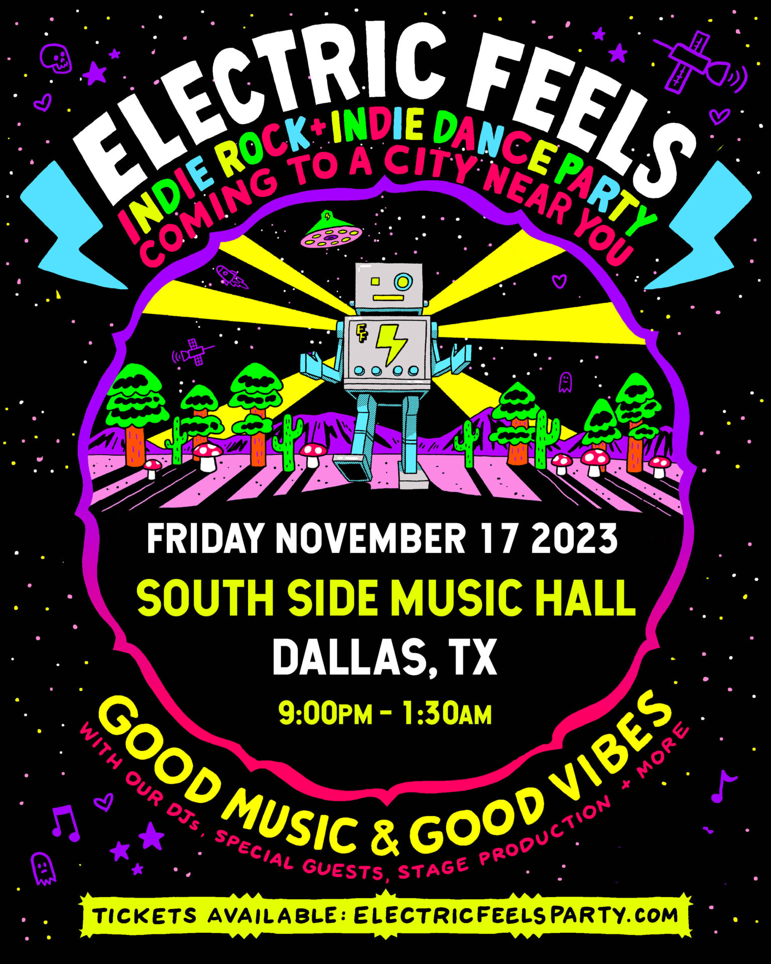 Electric Feels at South Side Music Hall