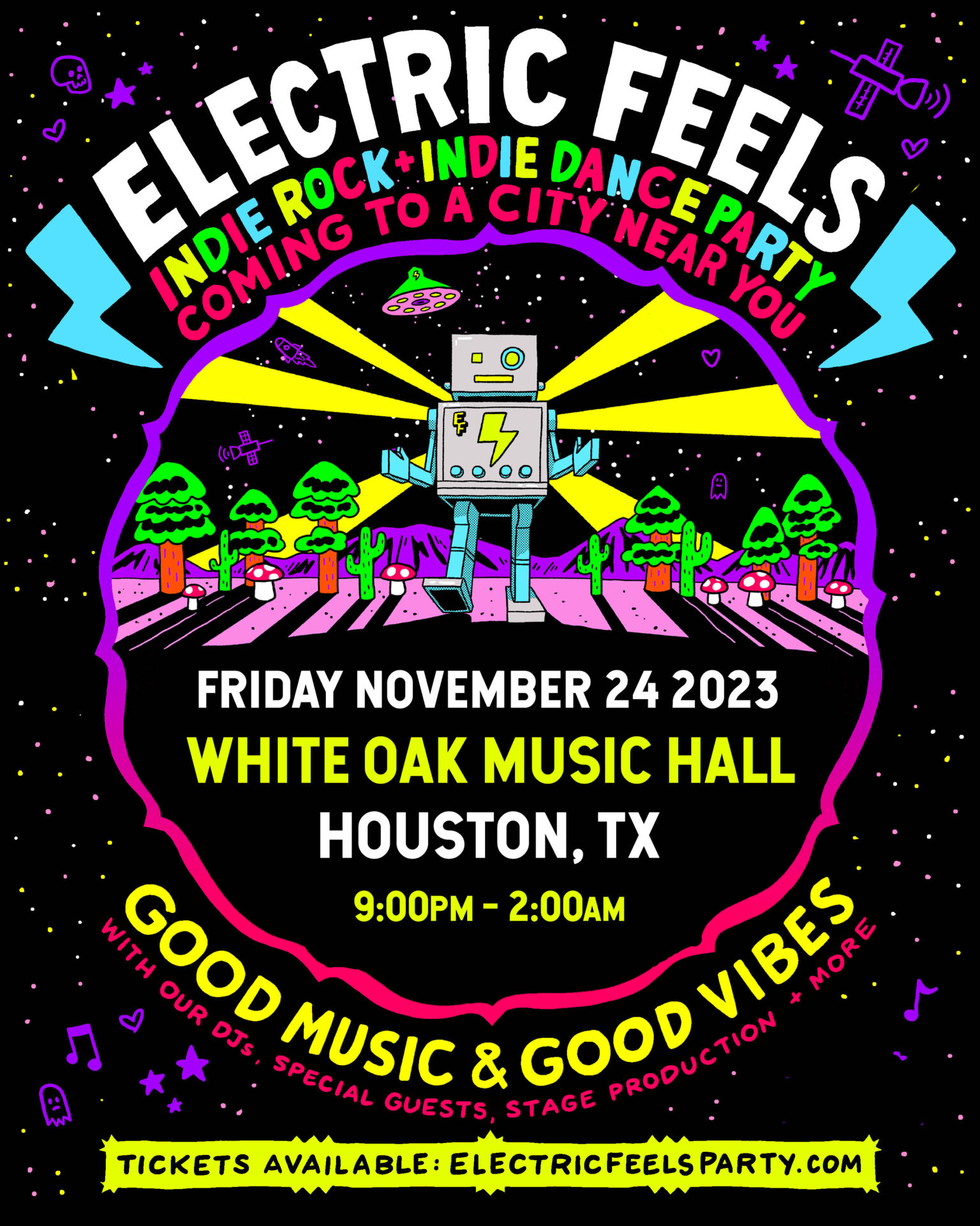 Electric Feels at White Oak Music Hall