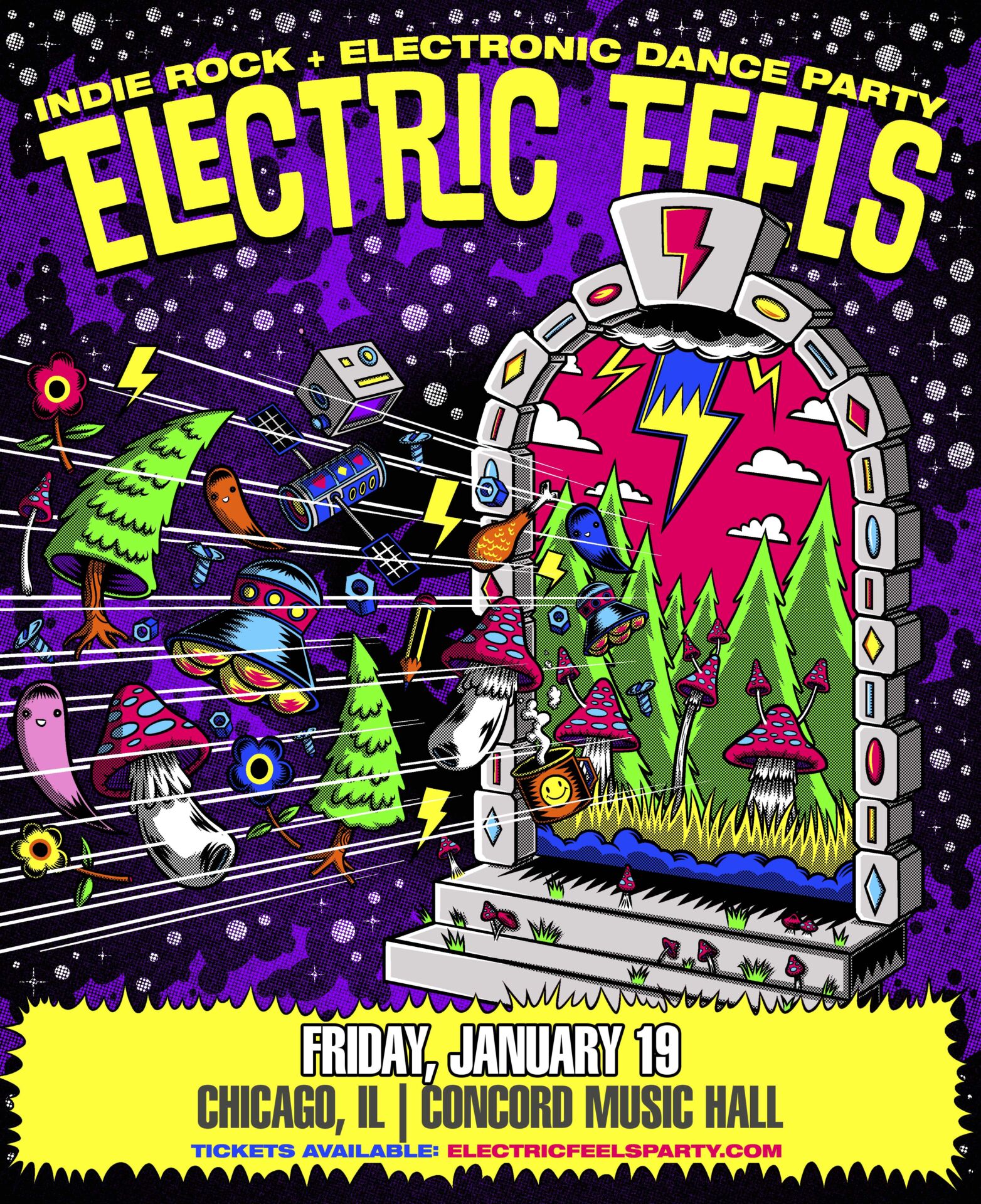 Electric Feels at Concord Music Hall