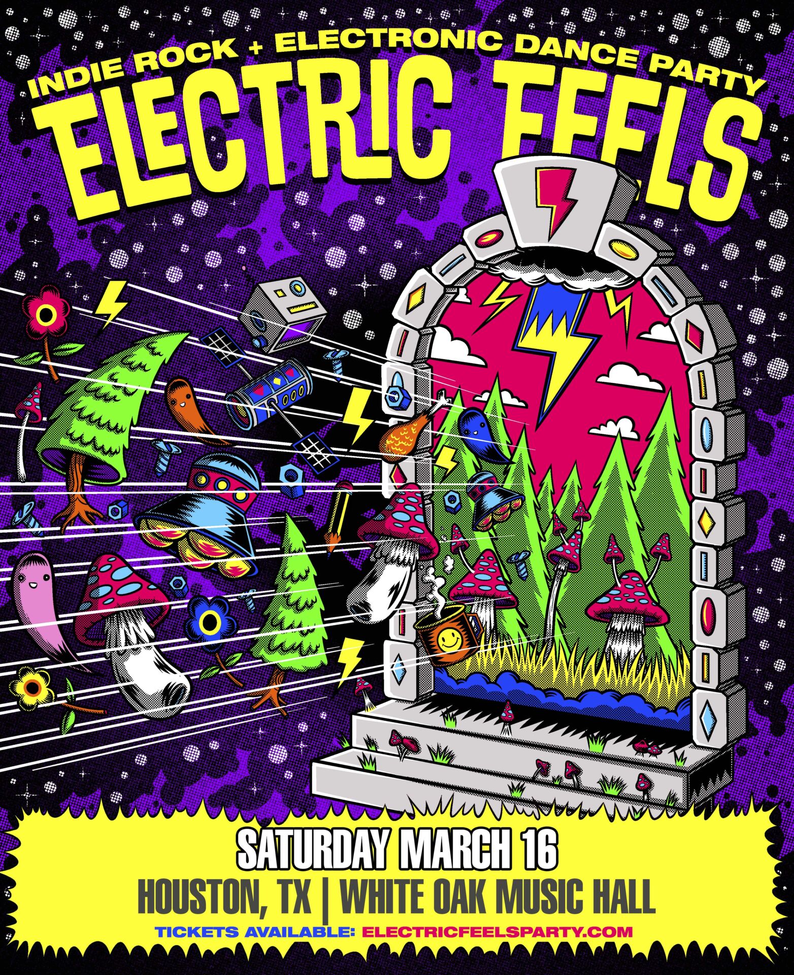 Electric Feels at White Oak Music Hall