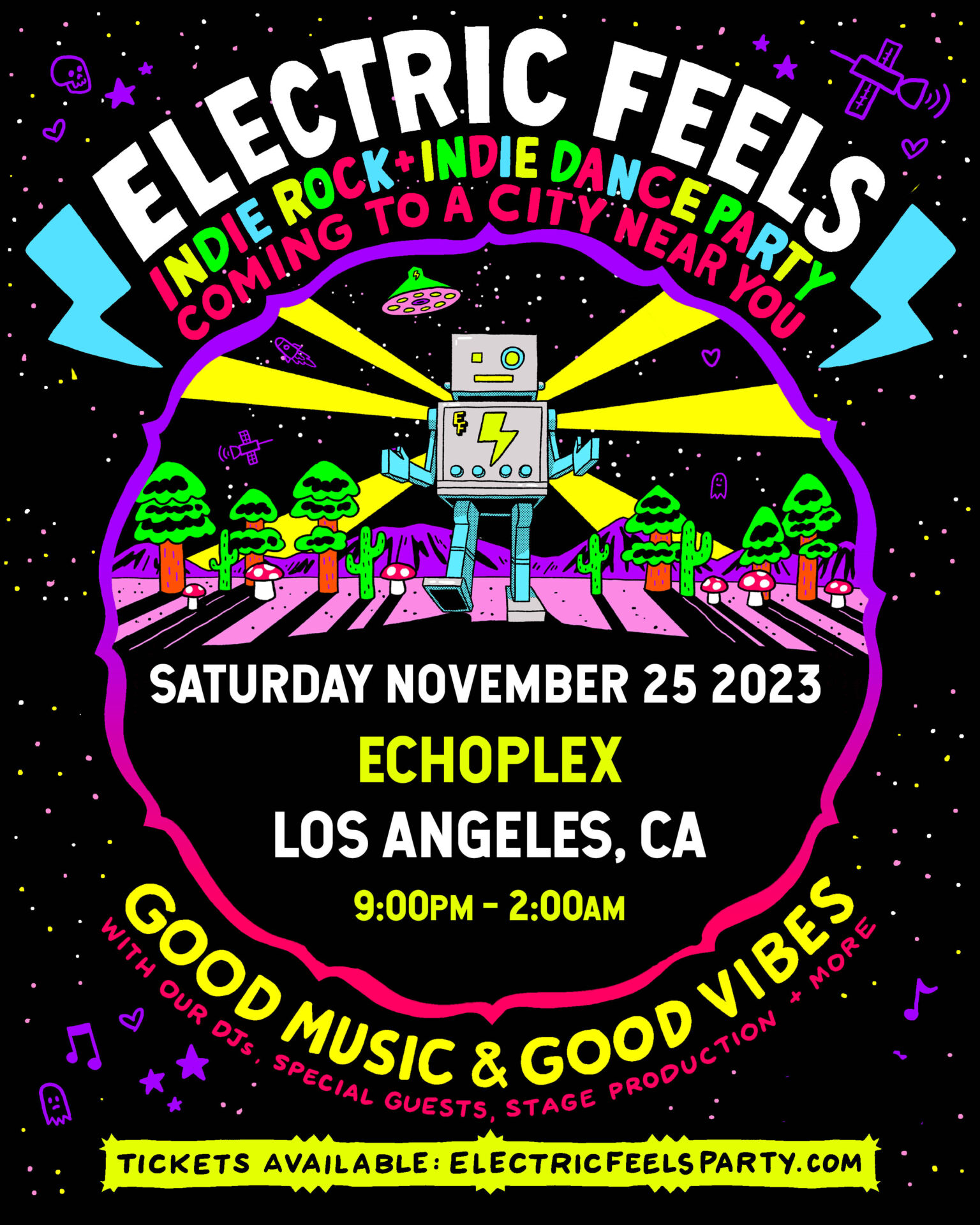 Electric Feels at Echoplex