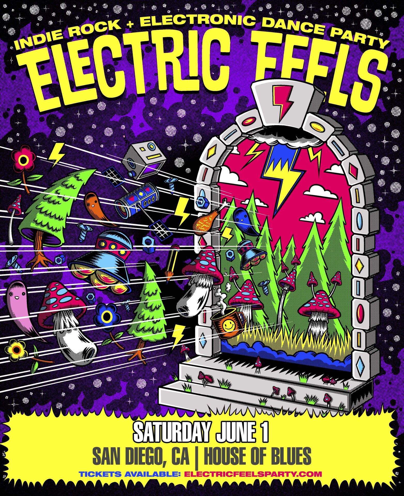 Electric Feels at House of Blues