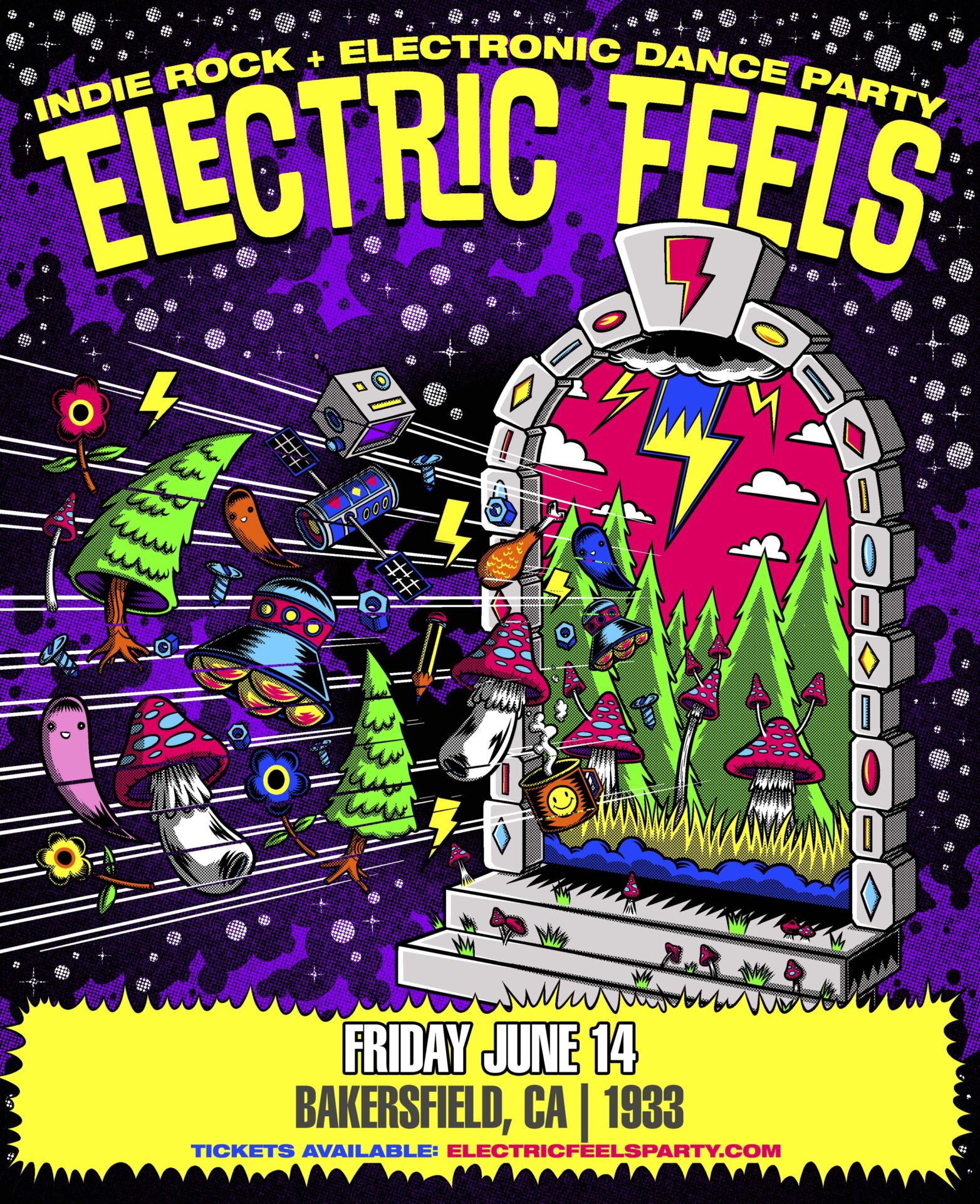 Electric Feels next party