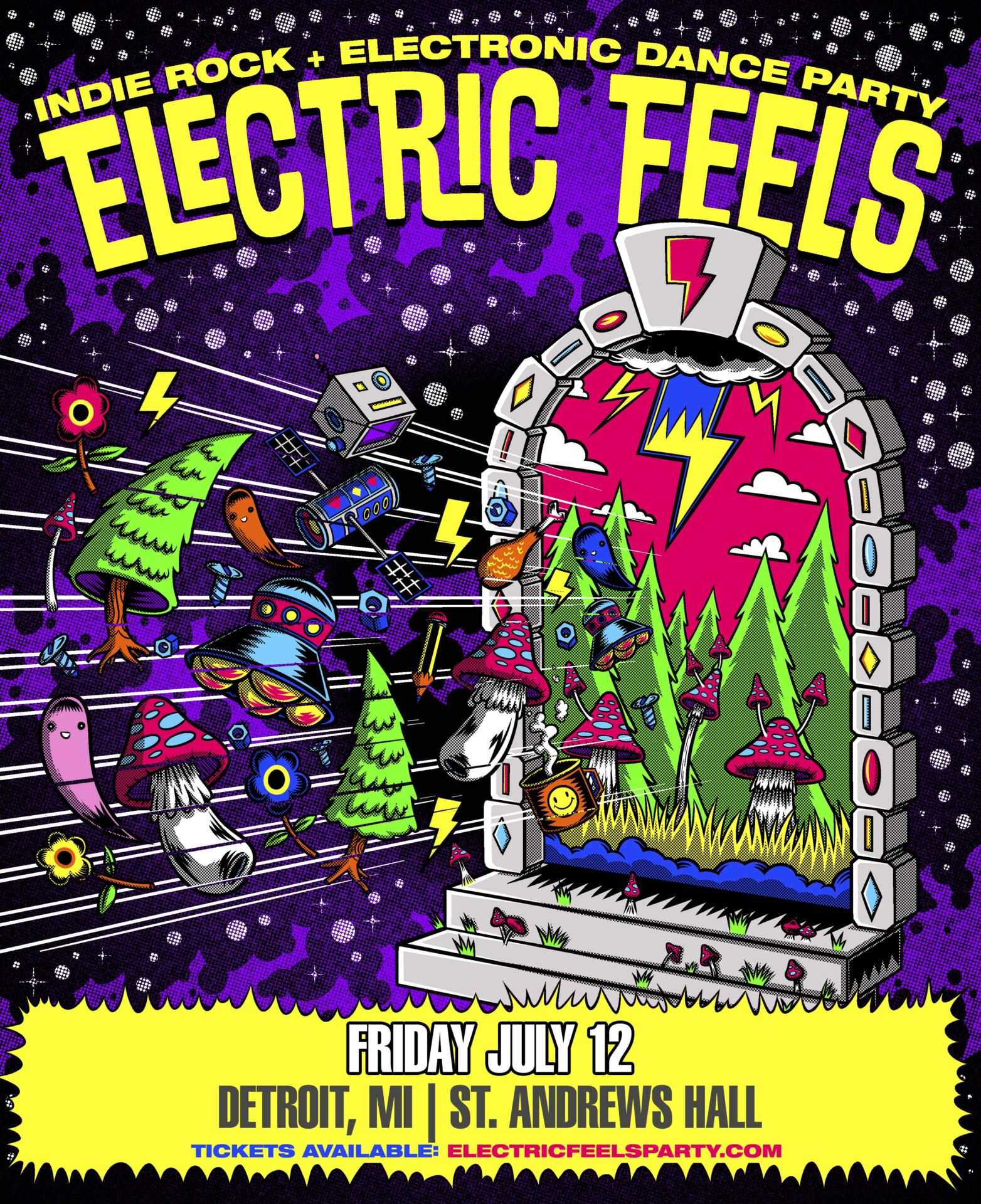 Electric Feels at St. Andrews Hall