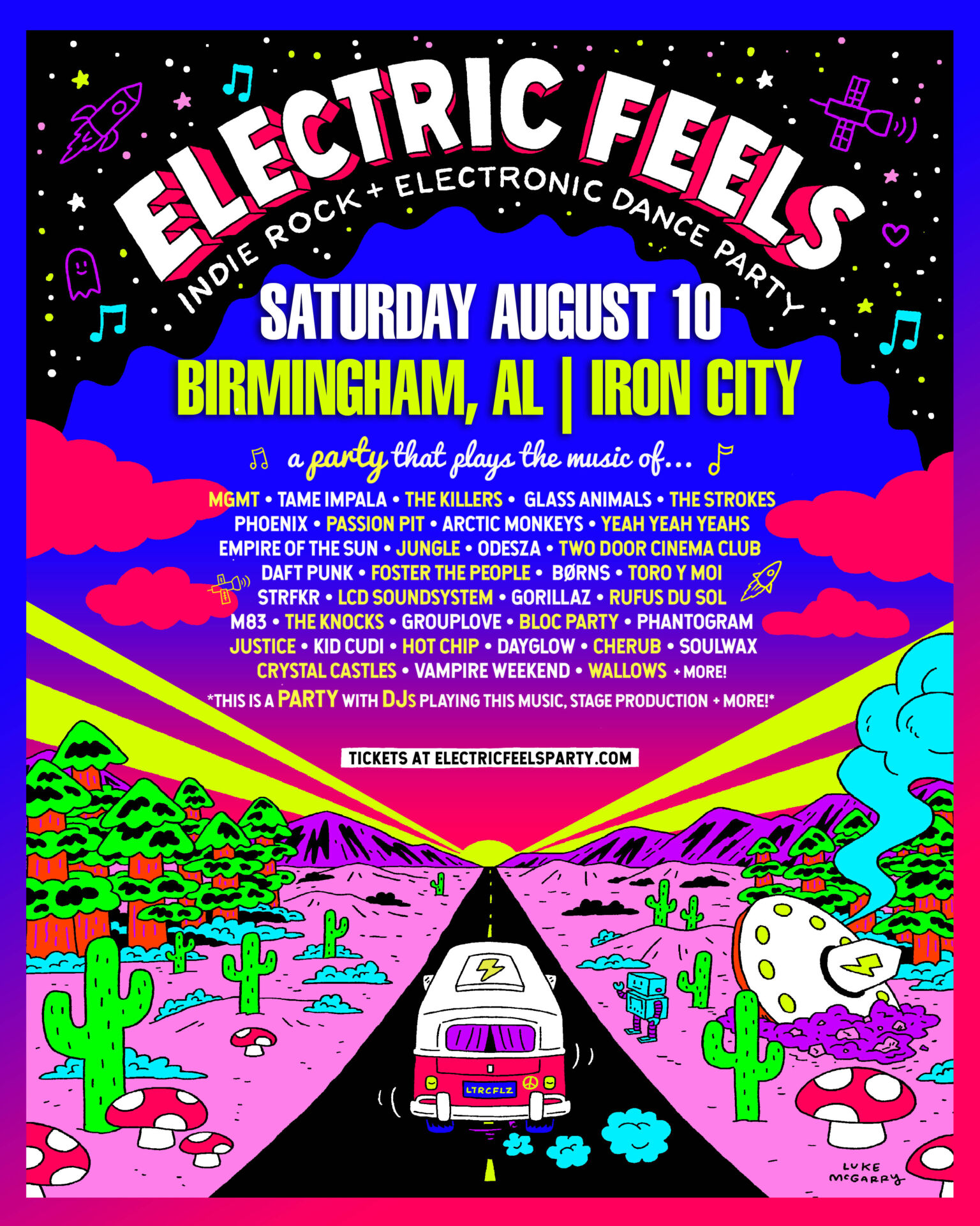 Electric Feels at Iron City