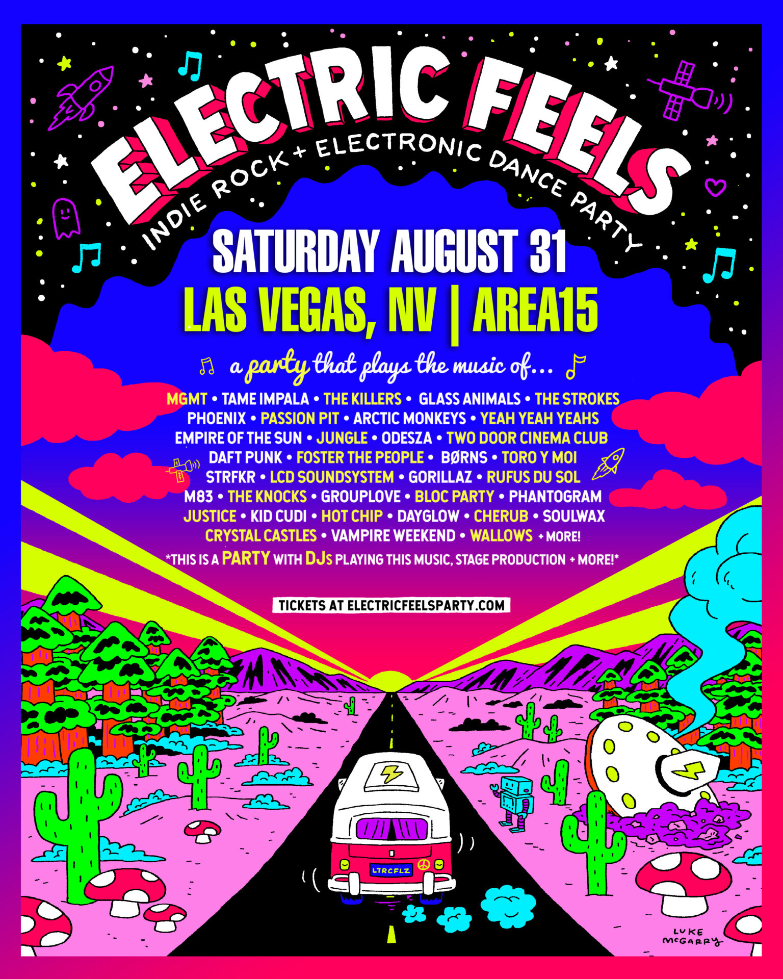 Electric Feels at AREA15