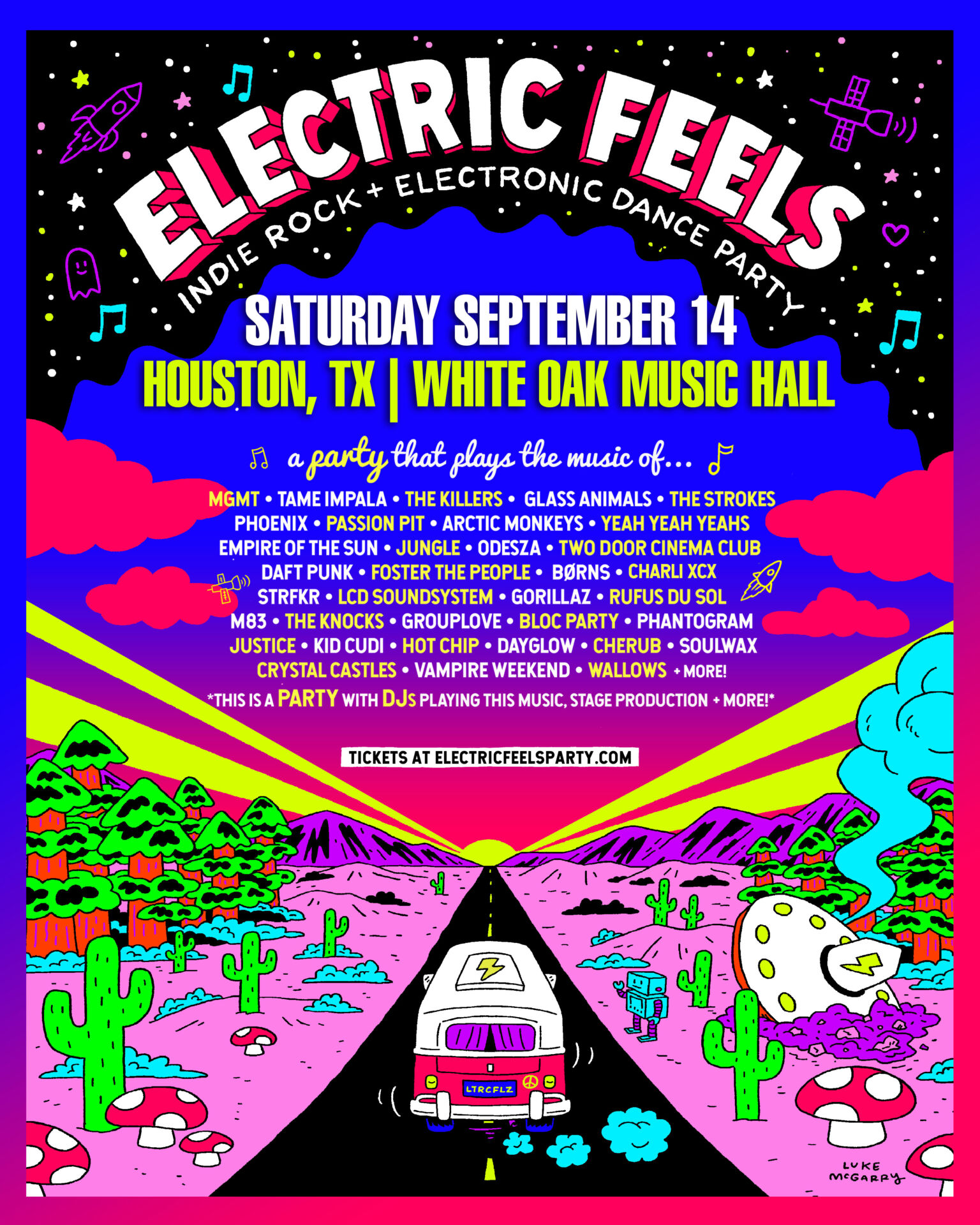 Electric Feels at White Oak Music Hall