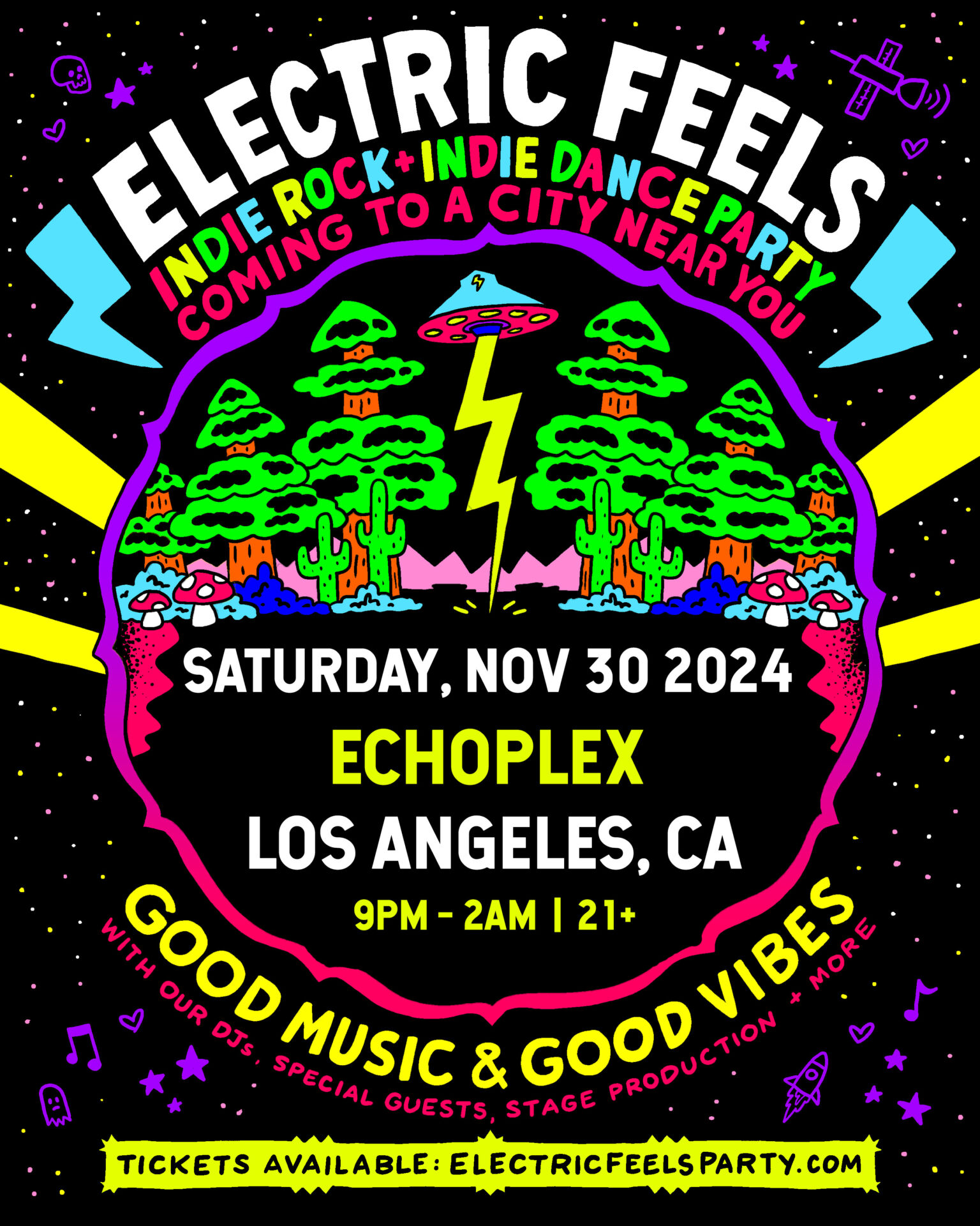 Electric Feels at Echoplex