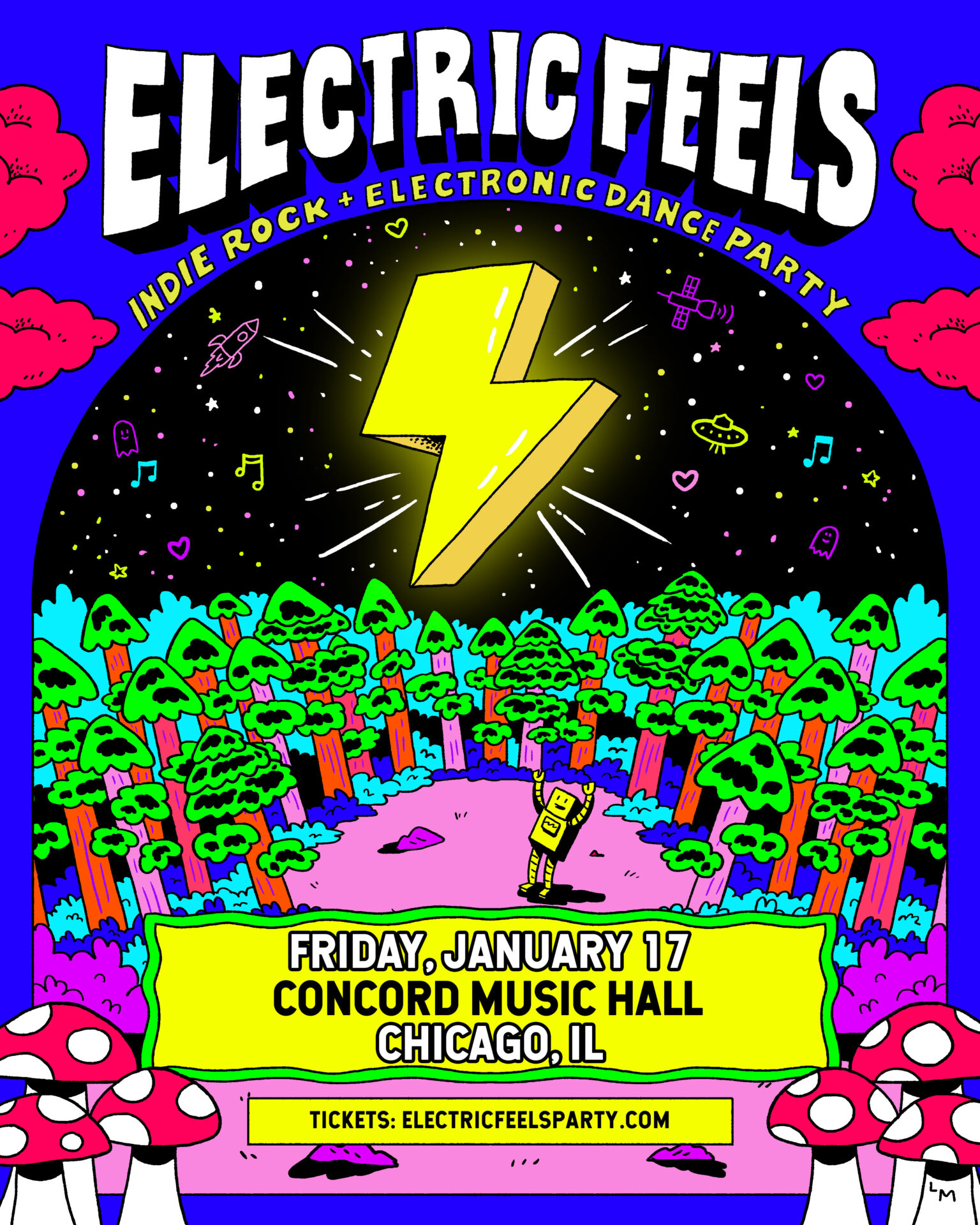 Electric Feels next party