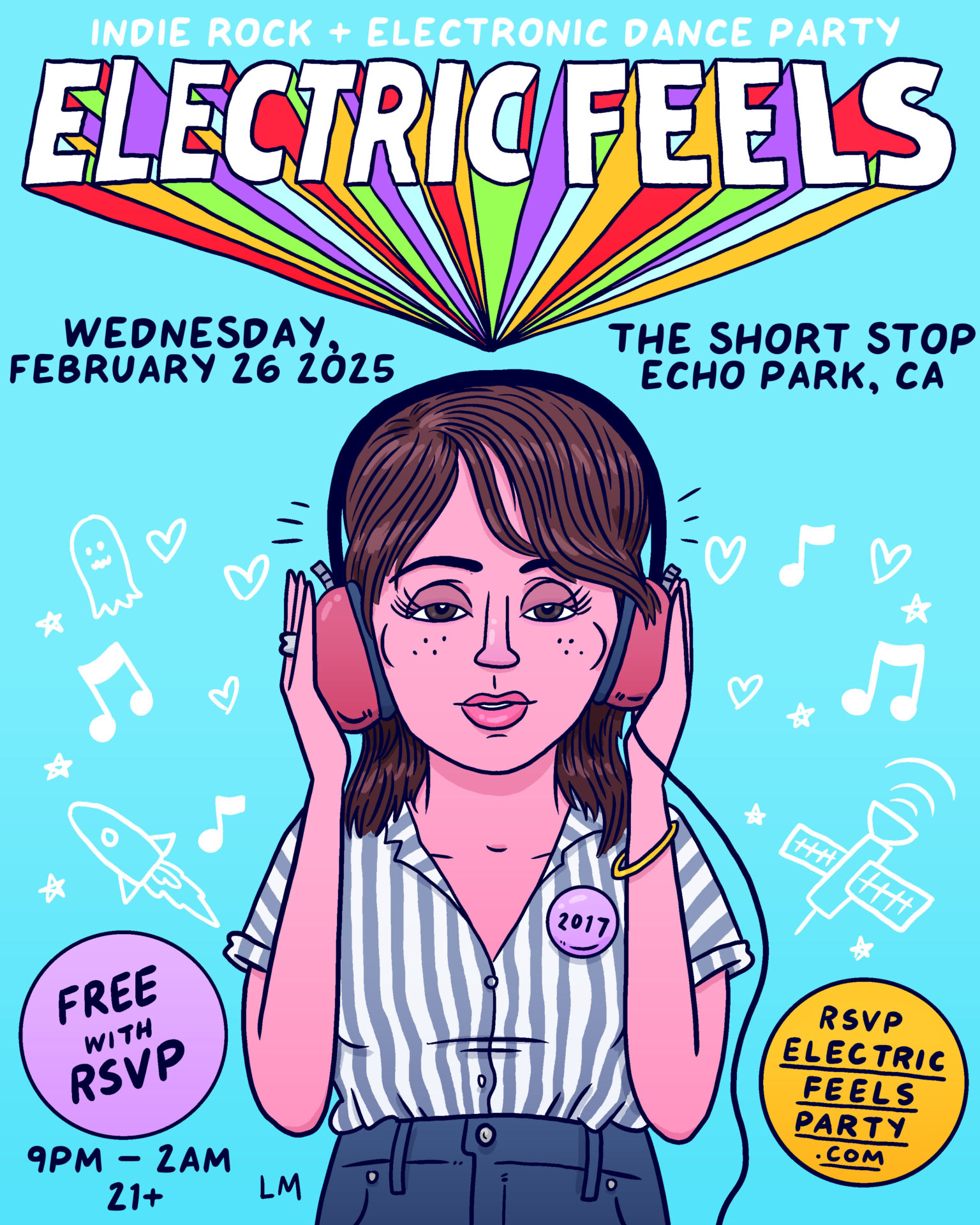 Electric Feels next party