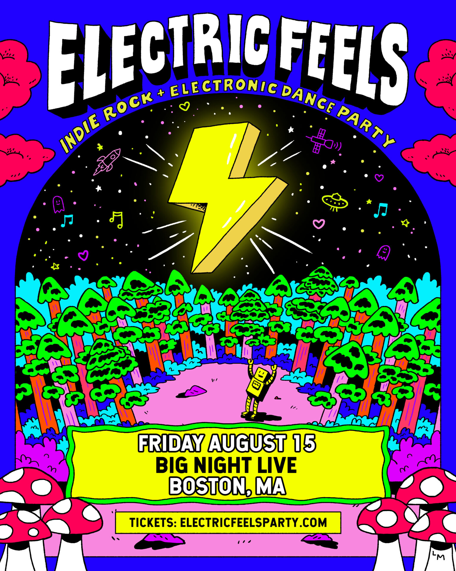 Electric Feels at Big Night Live