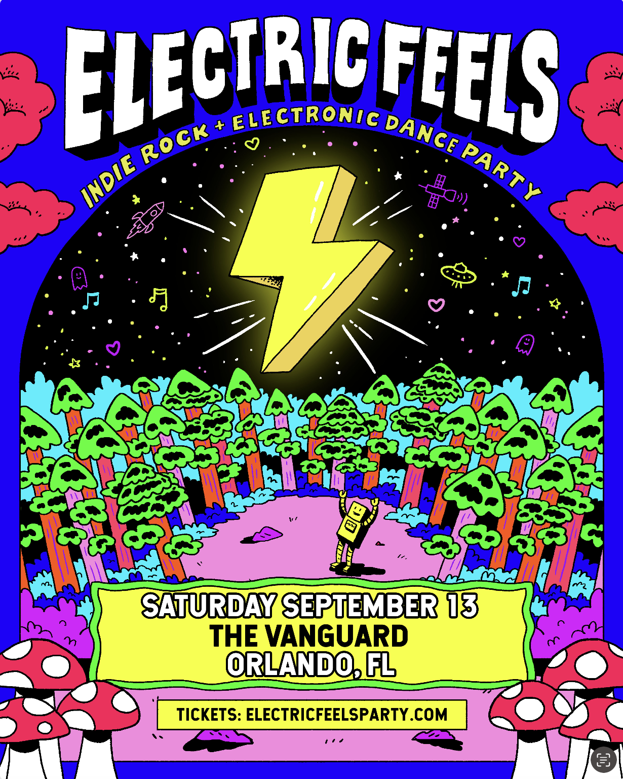 Electric Feels at The Vanguard