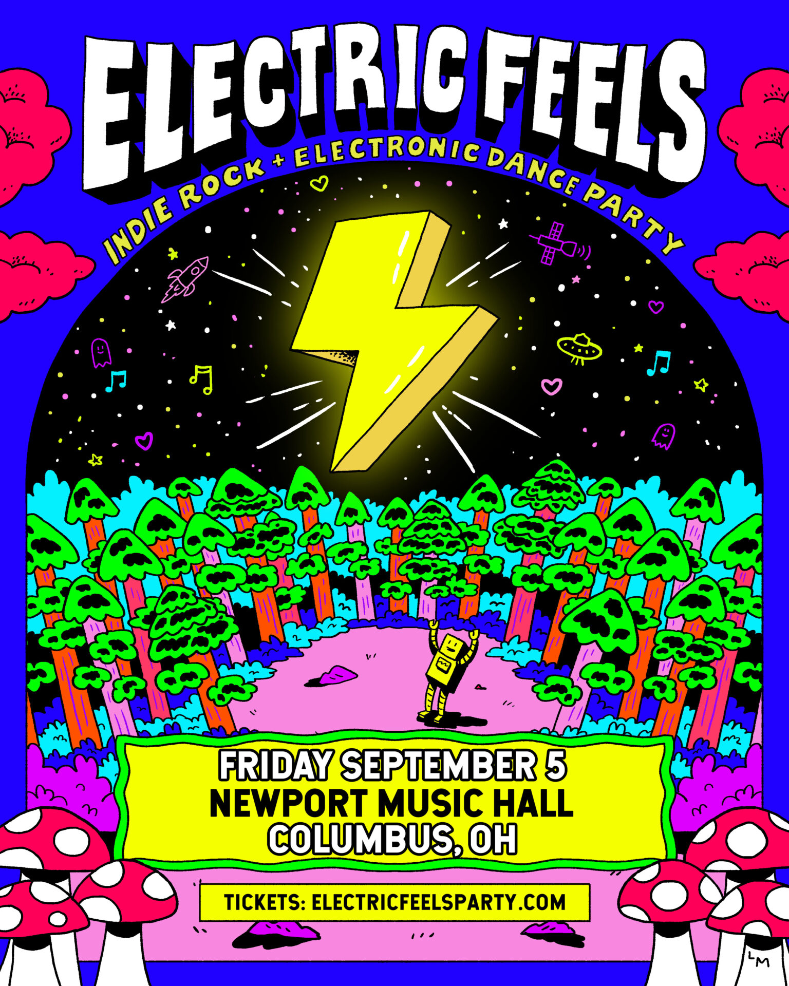 Electric Feels at Newport Music Hall
