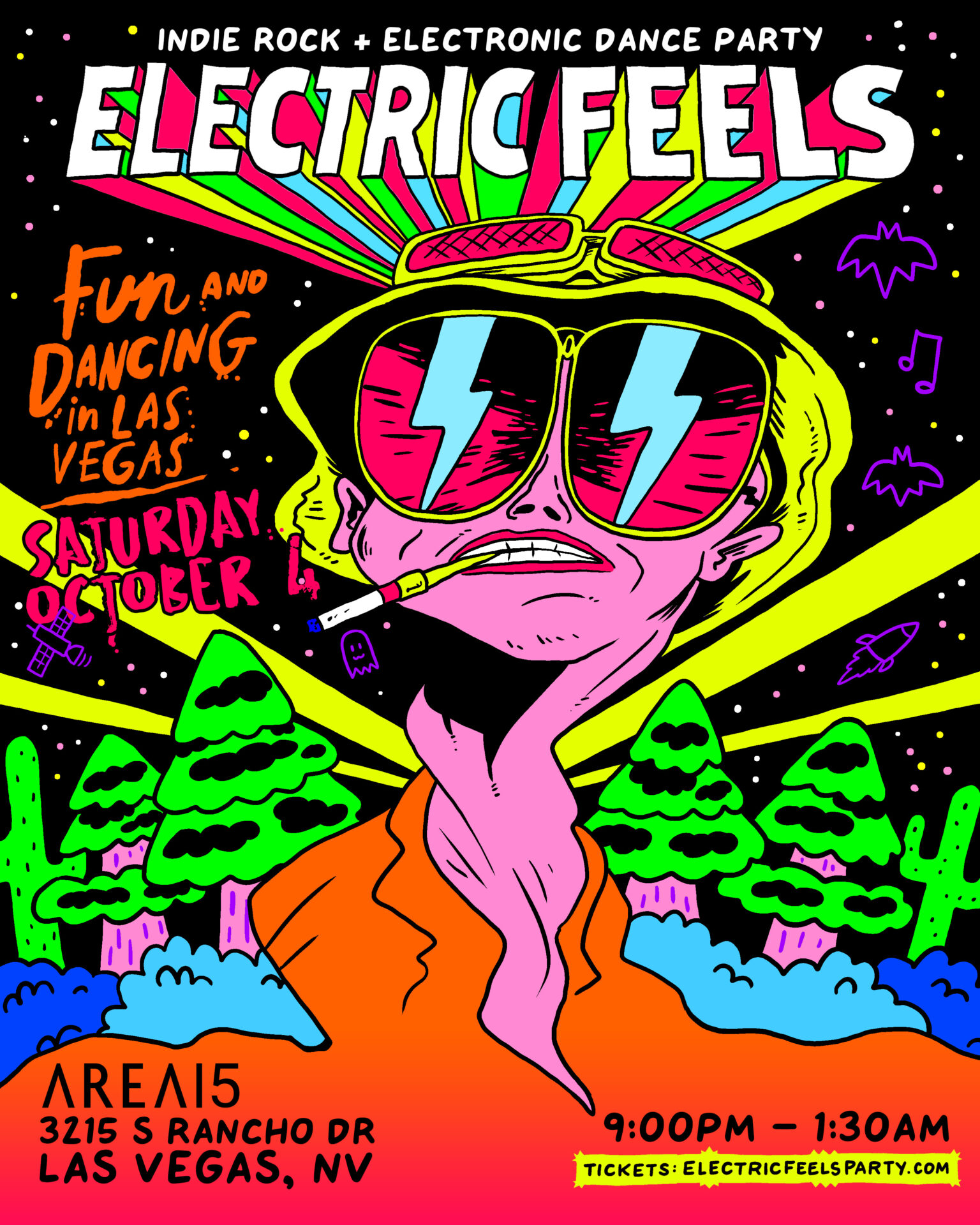 Electric Feels at AREA15