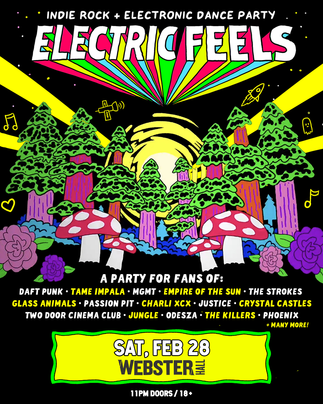 Electric Feels at Webster Hall