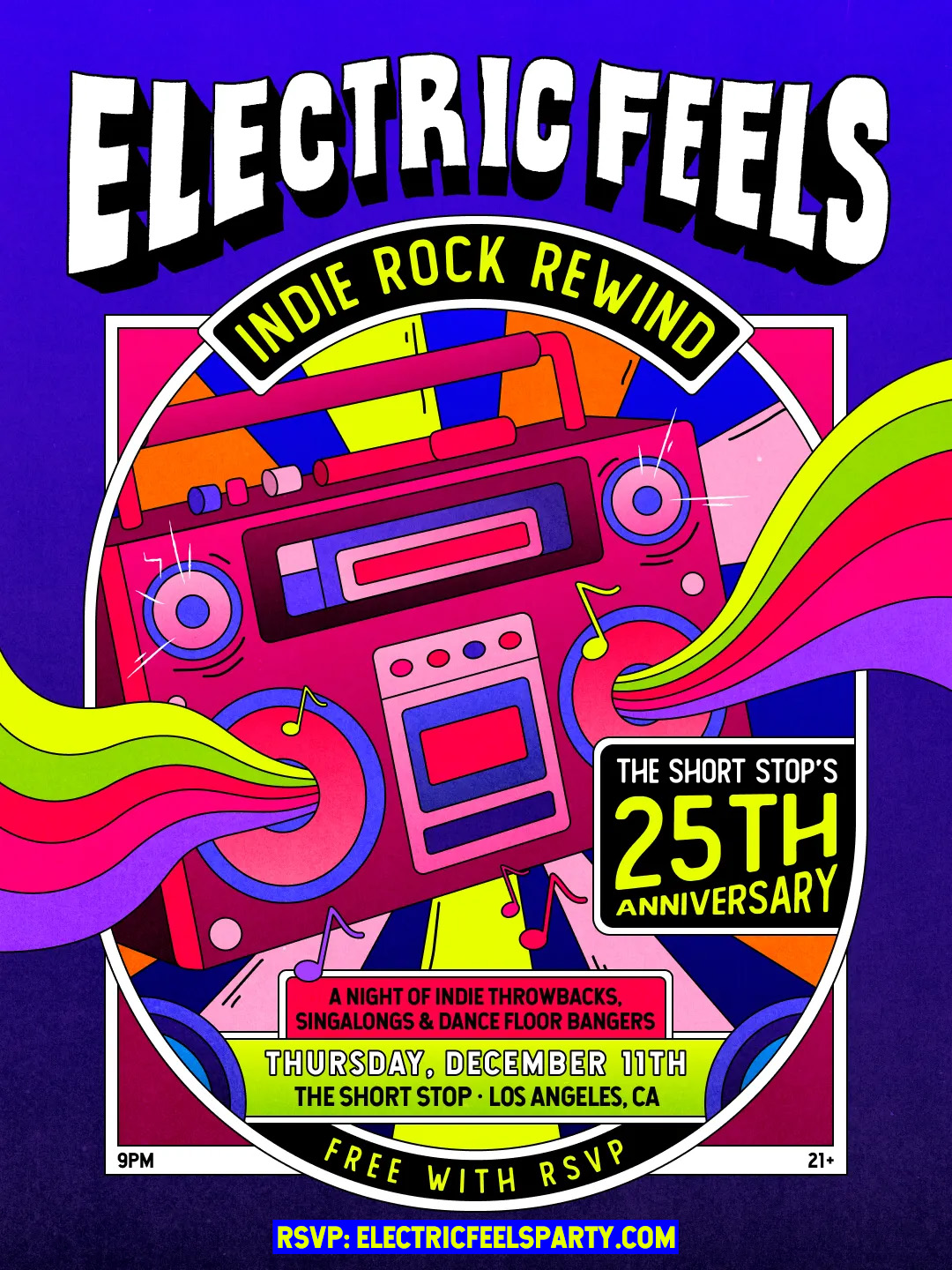 Electric Feels at The Short Stop