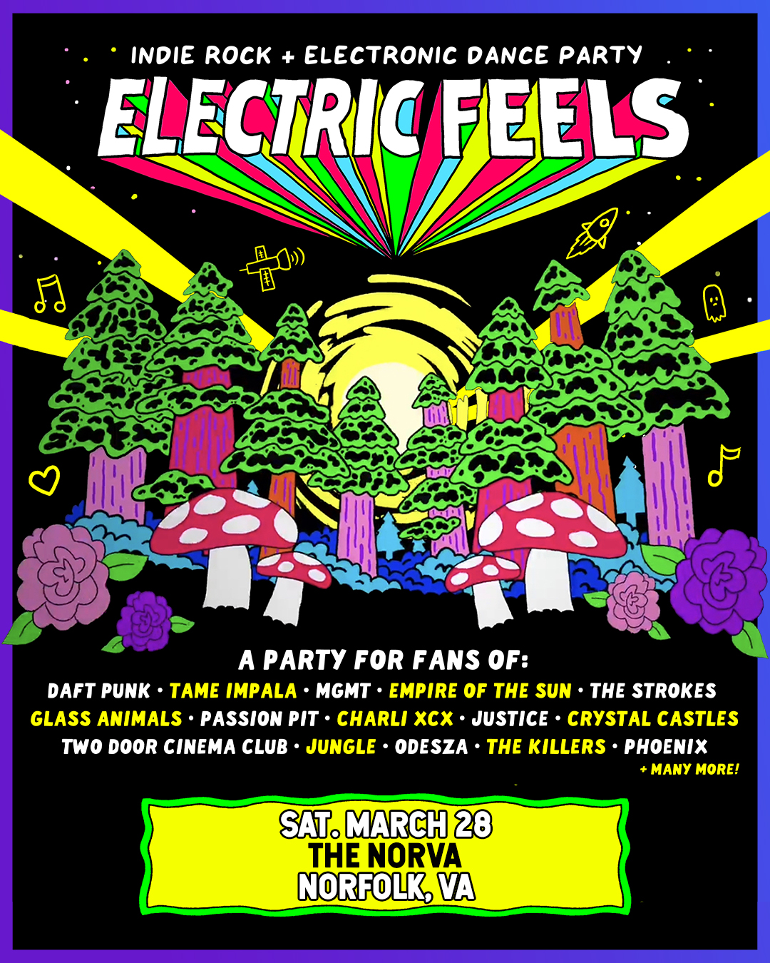 Electric Feels at The Norva