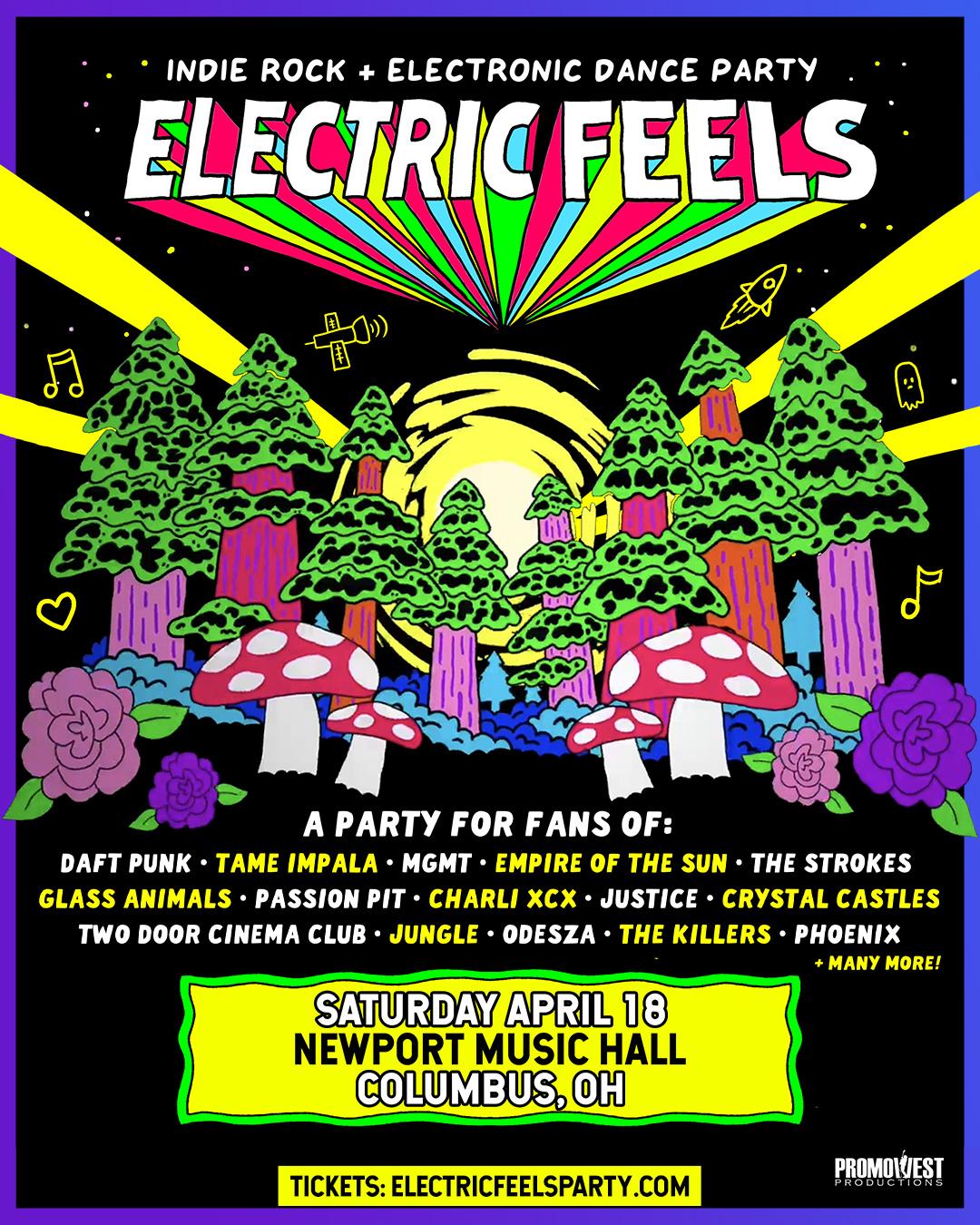 Electric Feels at Newport Music Hall
