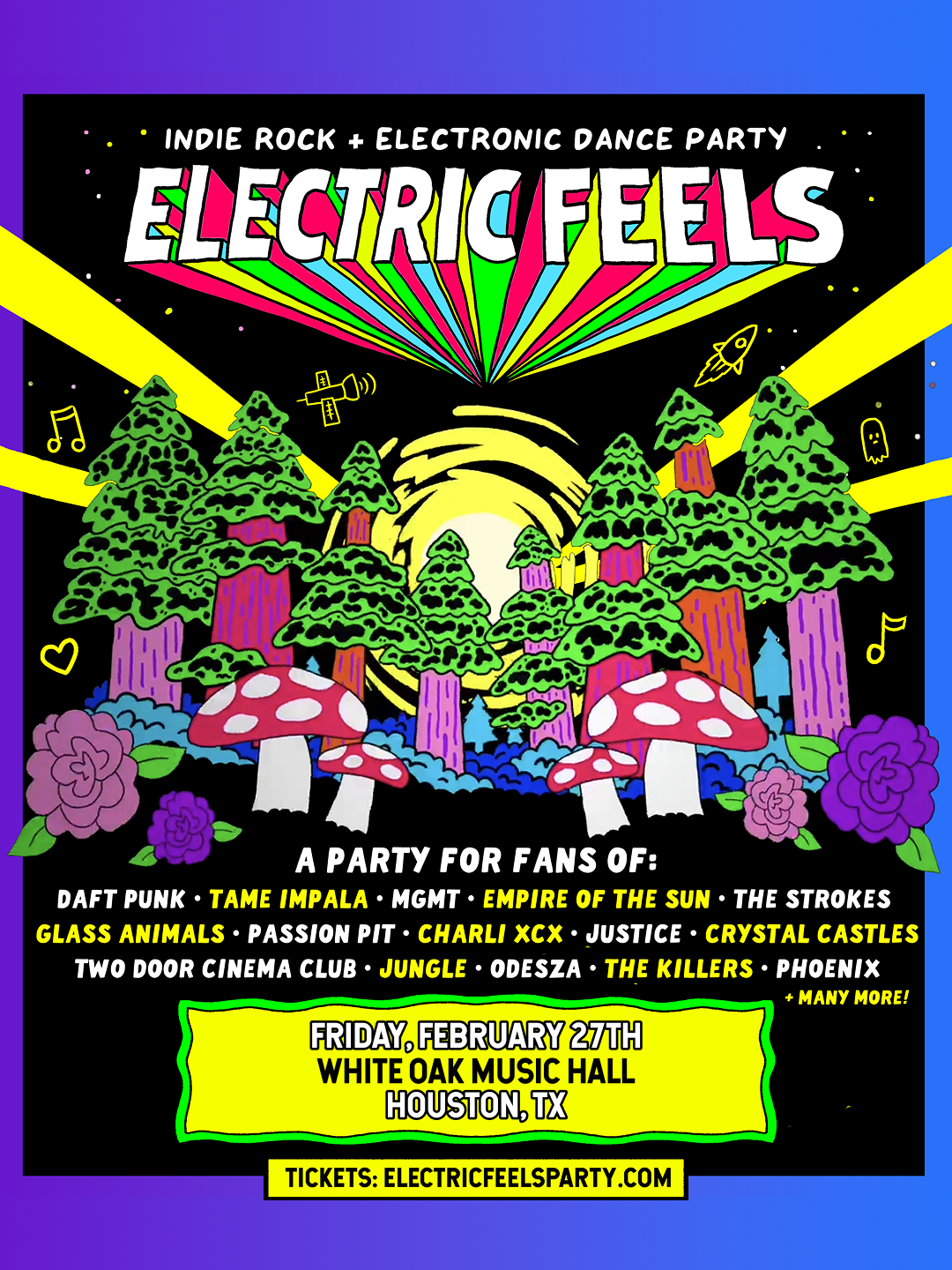 Electric Feels at White Oak Music Hall