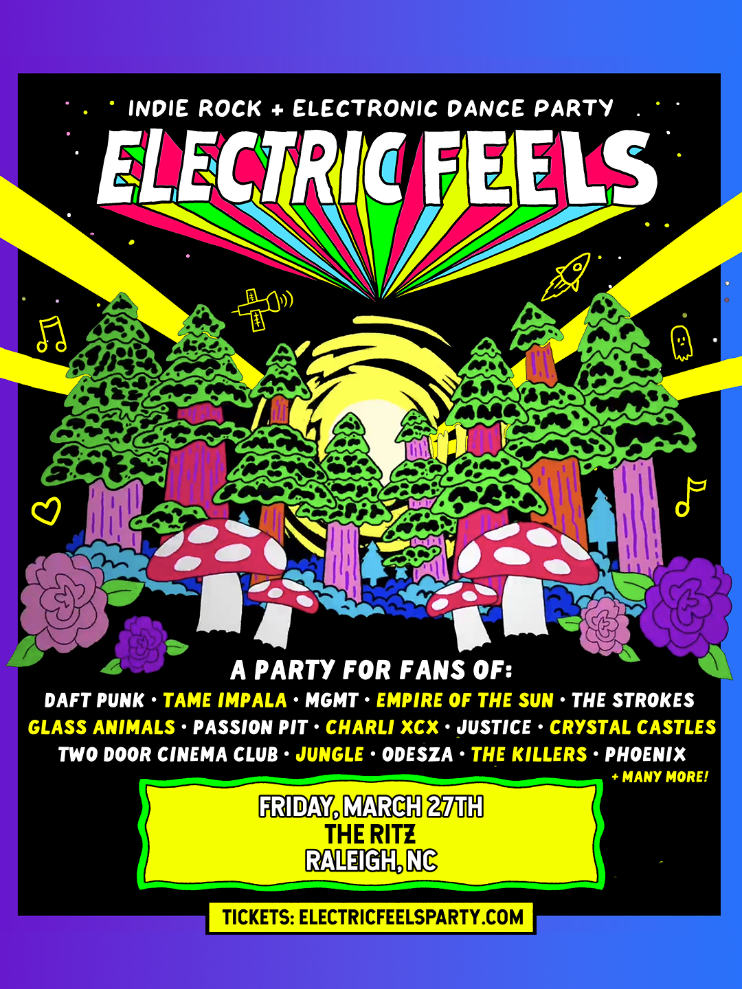 Electric Feels at The Ritz