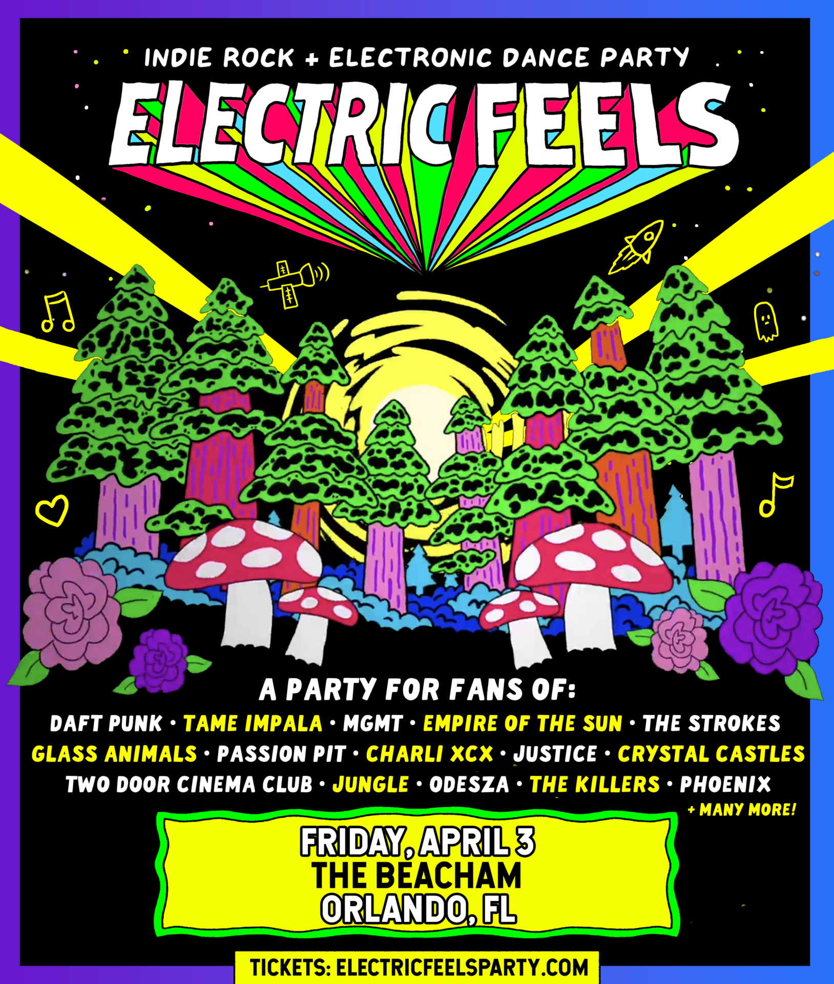 Electric Feels at The Beacham