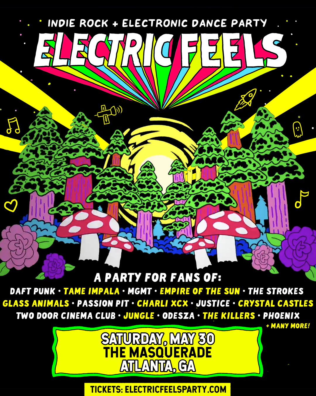 Electric Feels at Heaven at The Masquerade