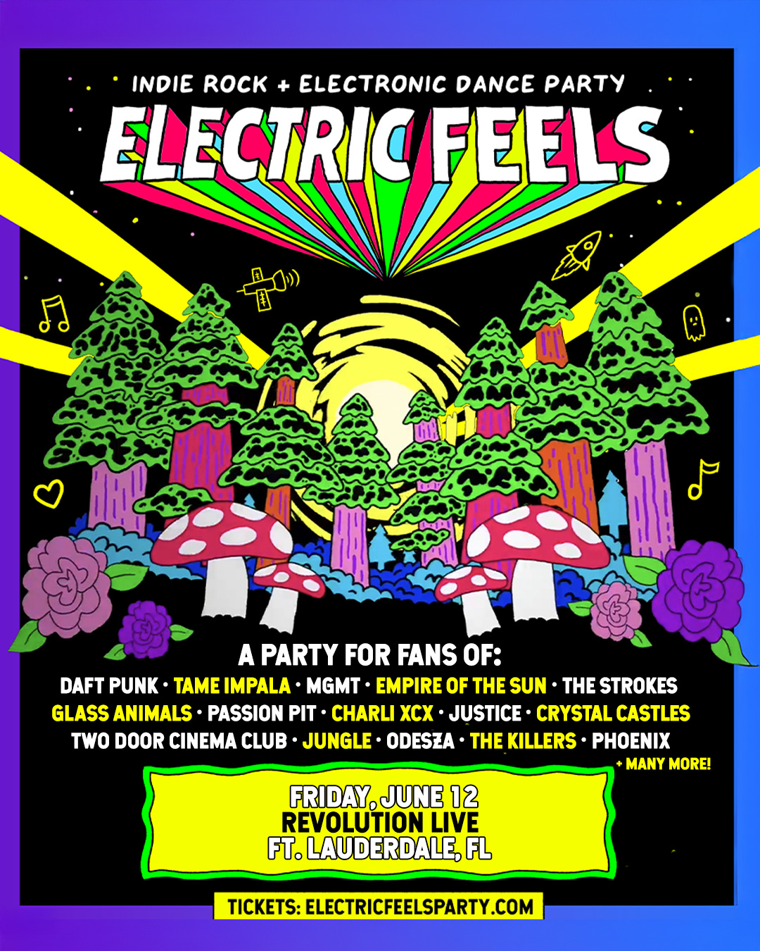 Electric Feels at Revolution Live