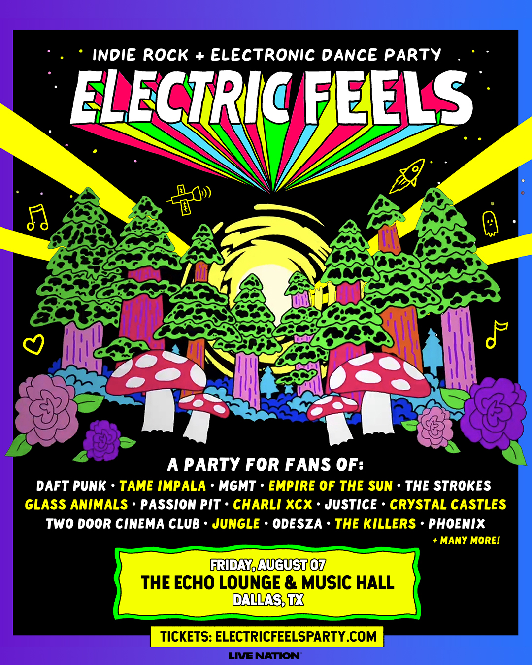 Electric Feels at The Echo Lounge & Music Hall